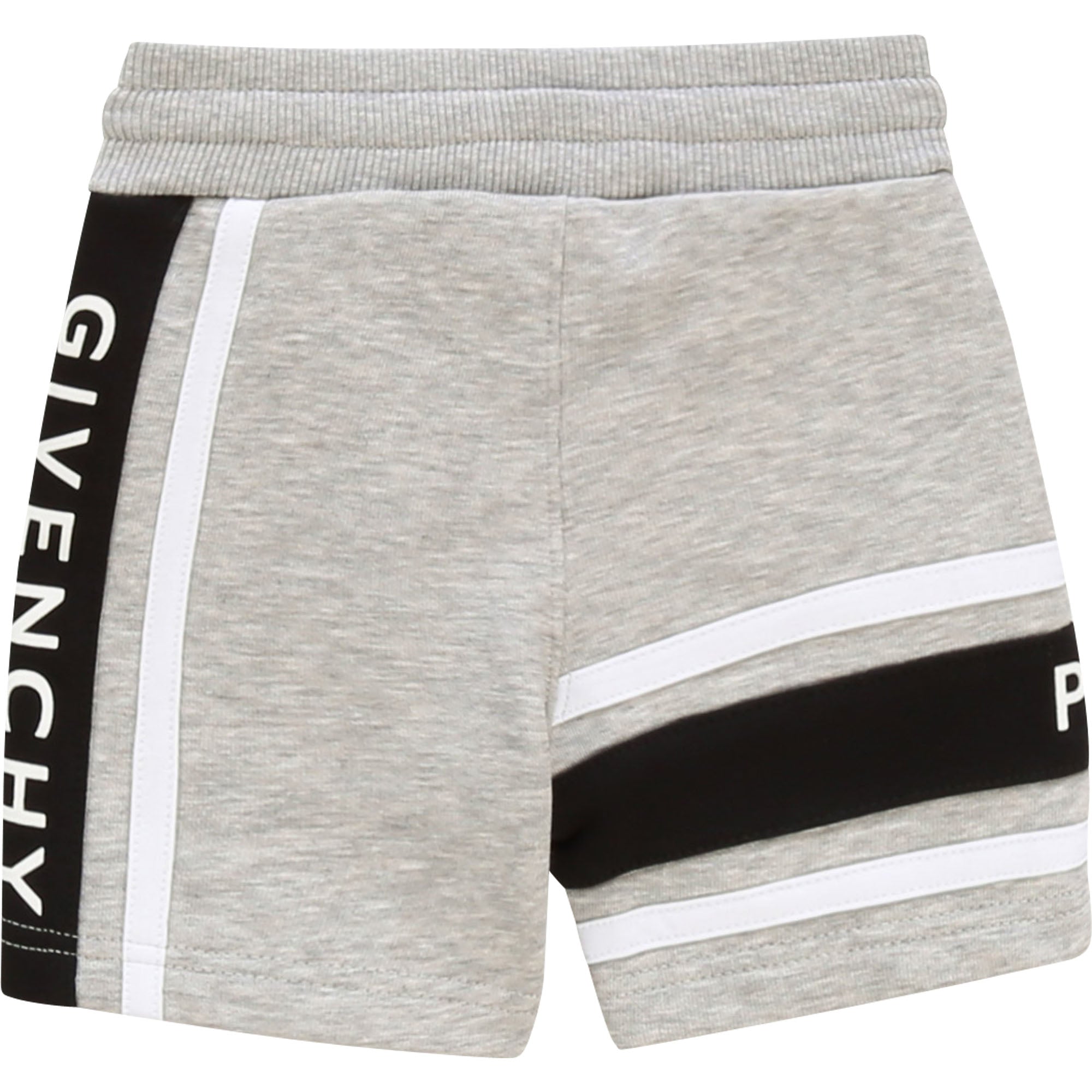 Baby Boys Grey Cotton Shorts