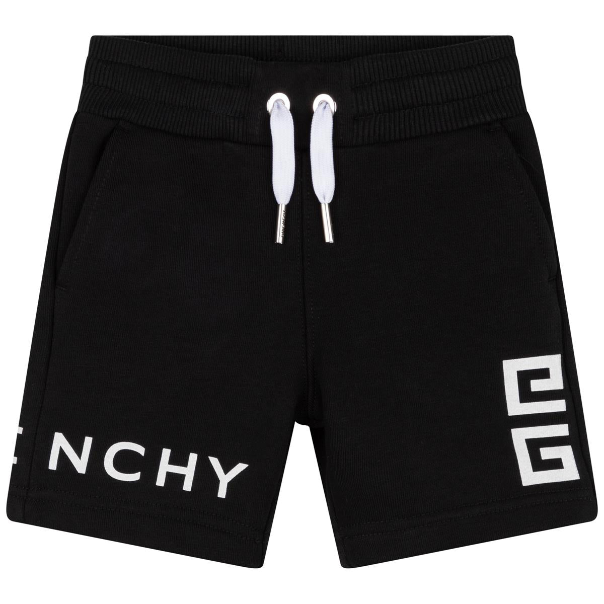 Baby Boys Black Shorts