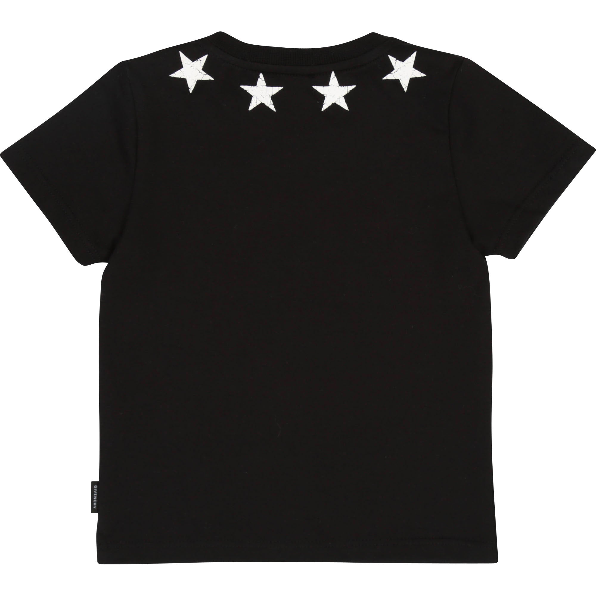 Baby Boys Black Star Cotton T-shirt