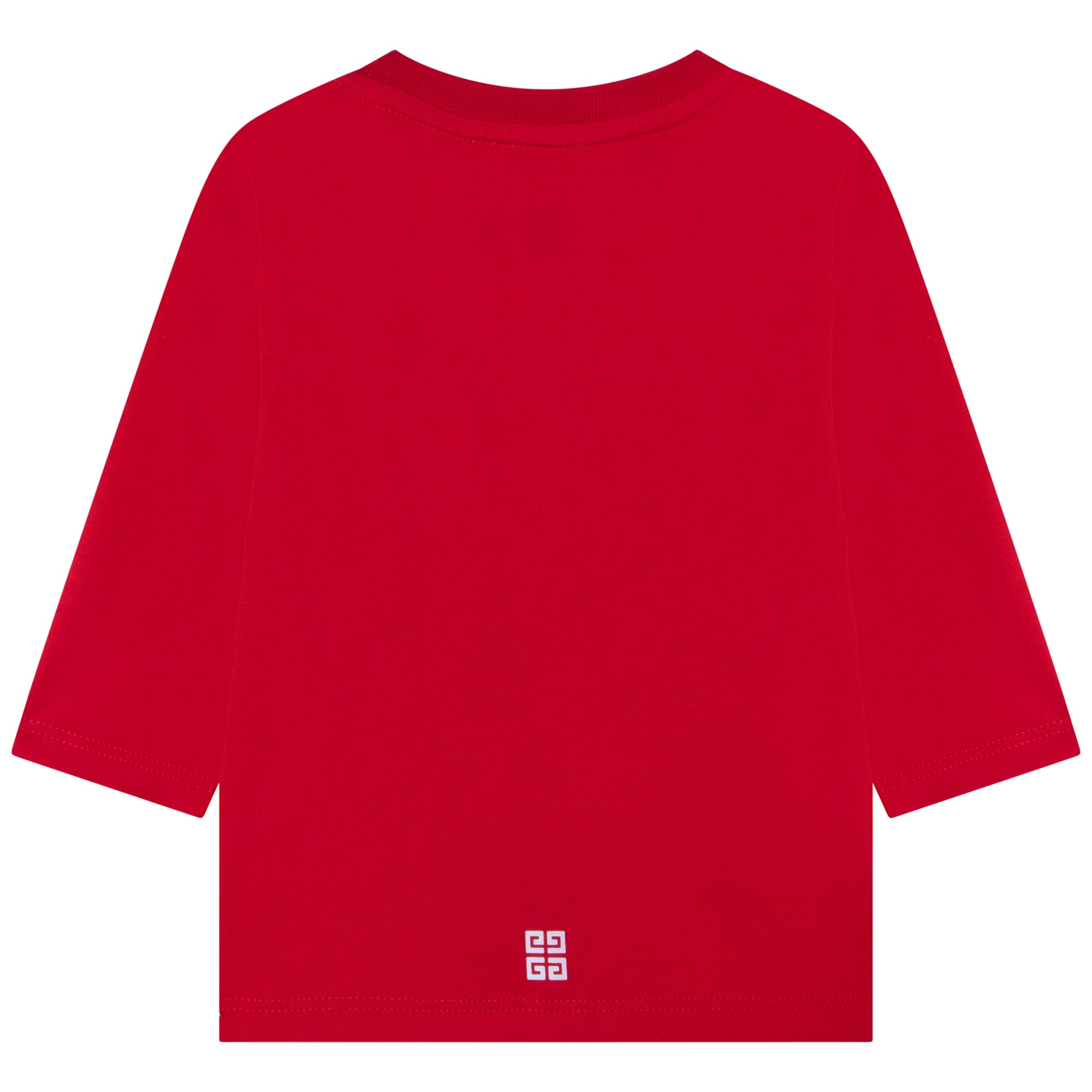 Baby Boys Red Logo Cotton T-Shirt