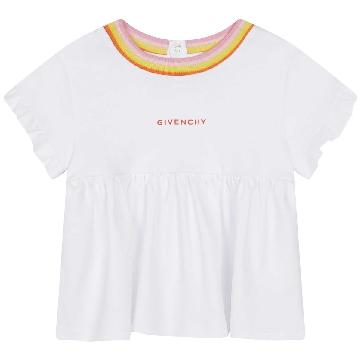 Baby Girls White Logo T-Shirt