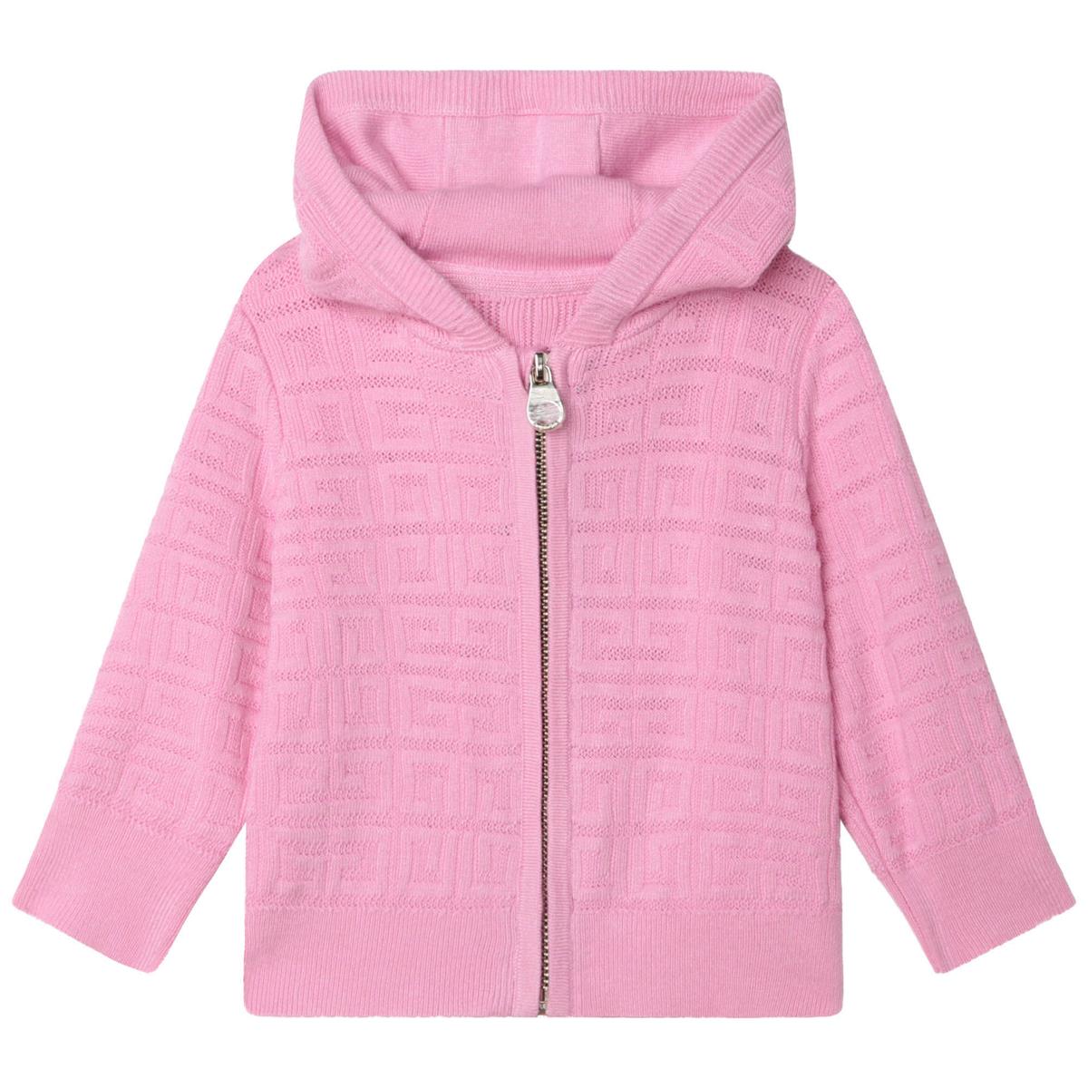 Boys & Girls Pink Hooded Sweatshirt