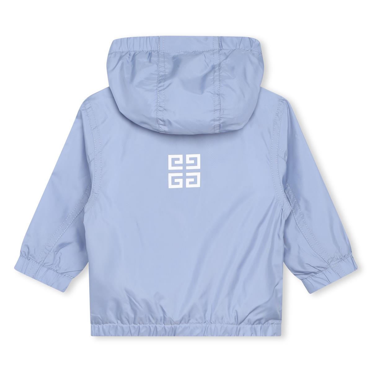 Baby Boys & Girls Blue Hooded Sweatshirt