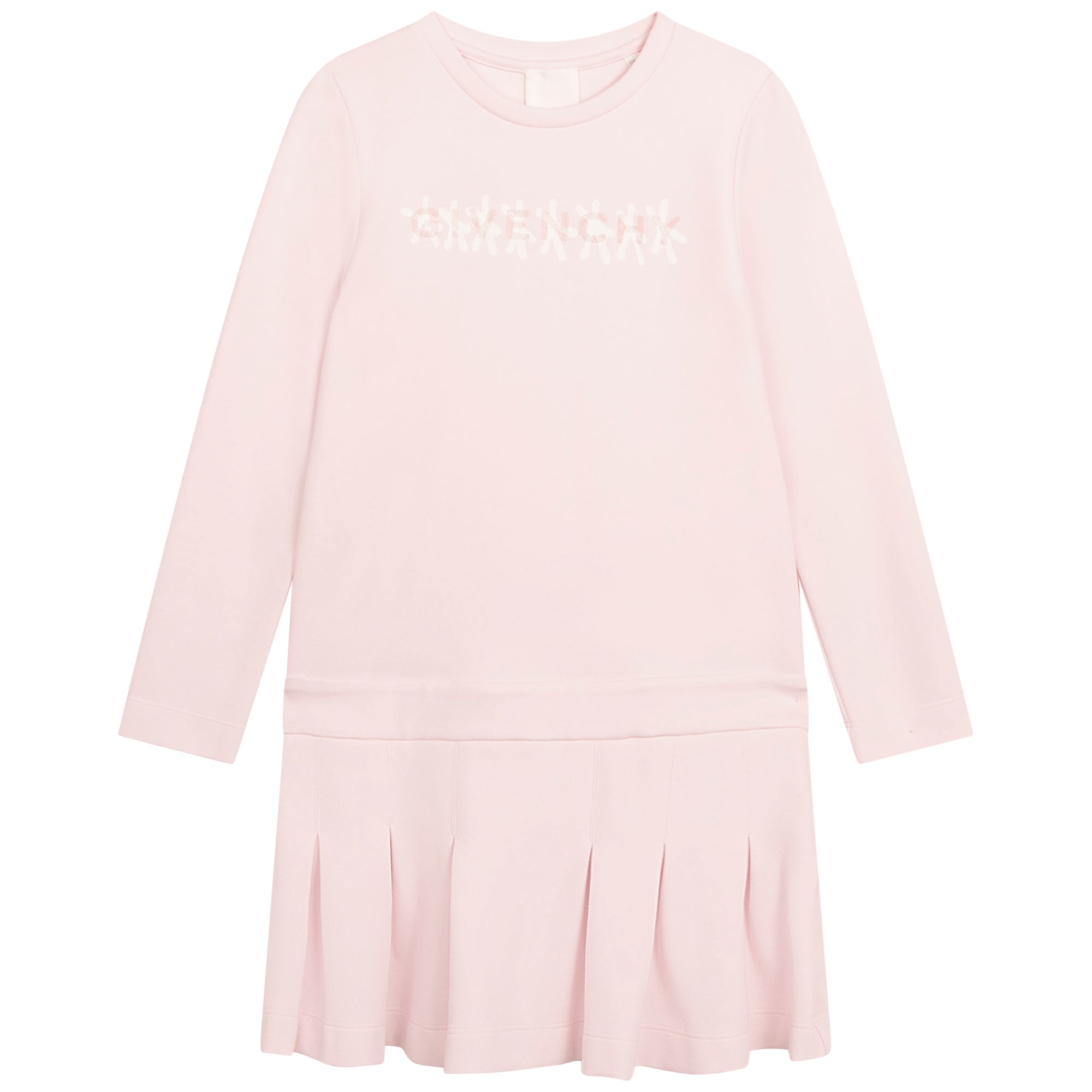 Girls Pink Logo Dress