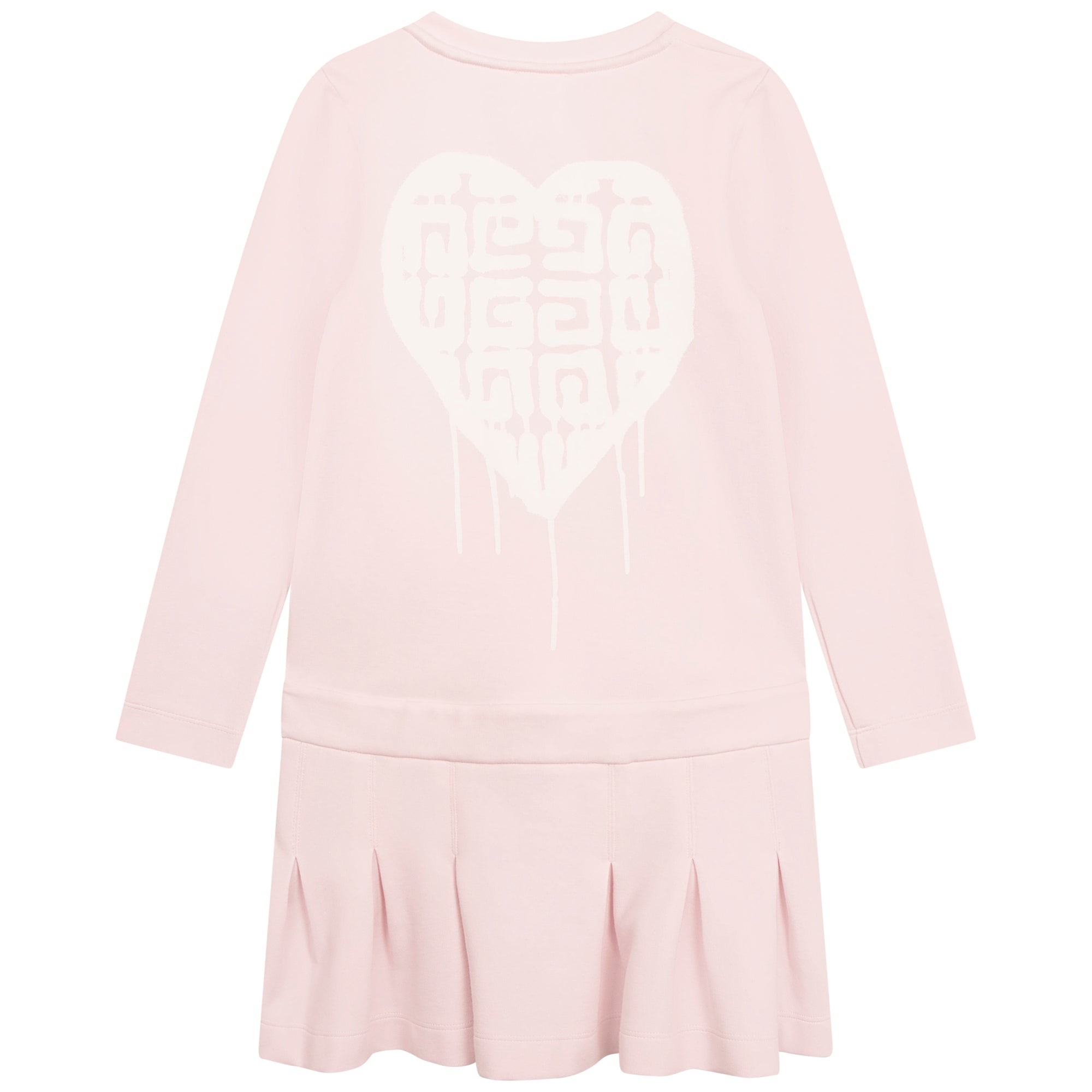 Girls Pink Logo Dress