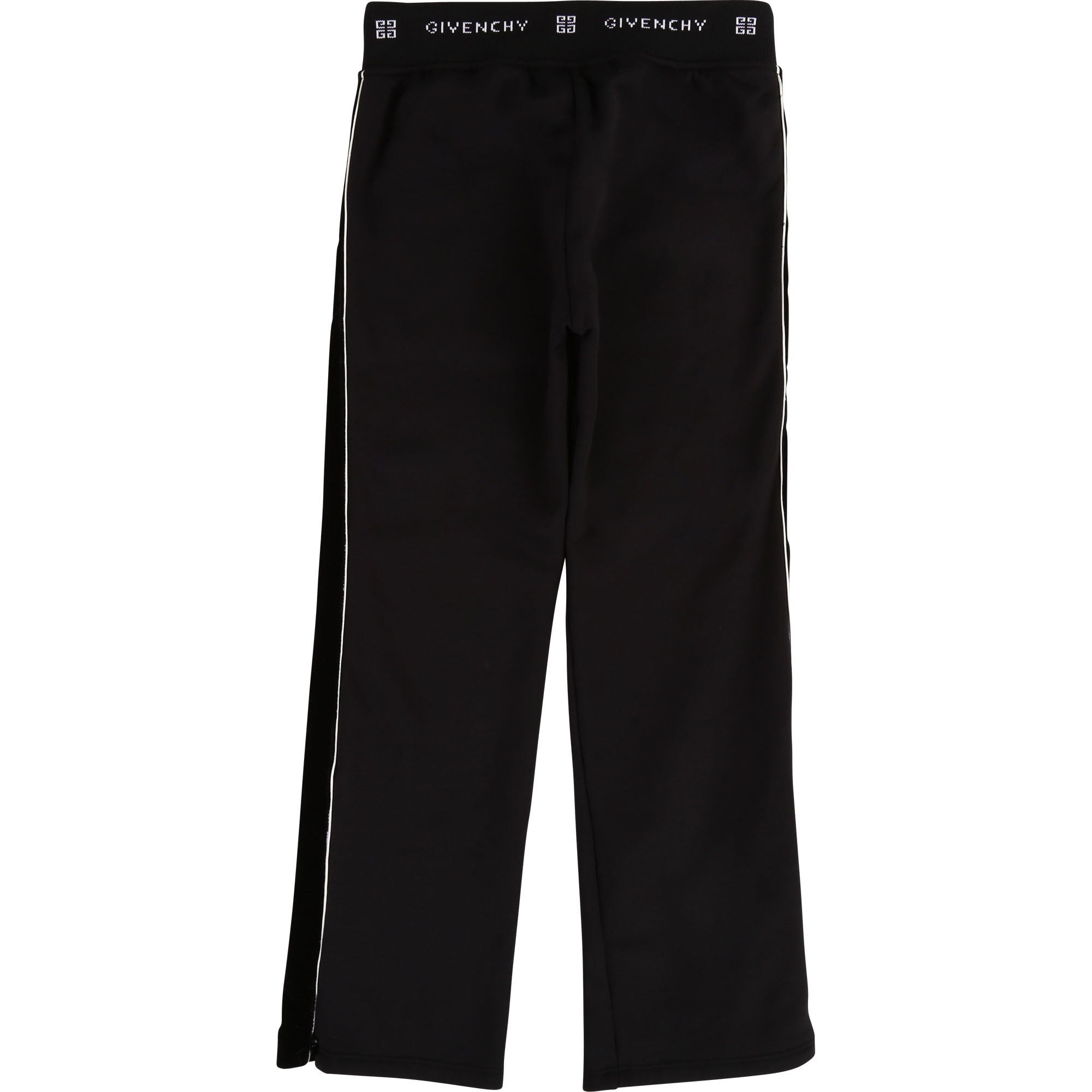 Girls Black Drawstring Trousers