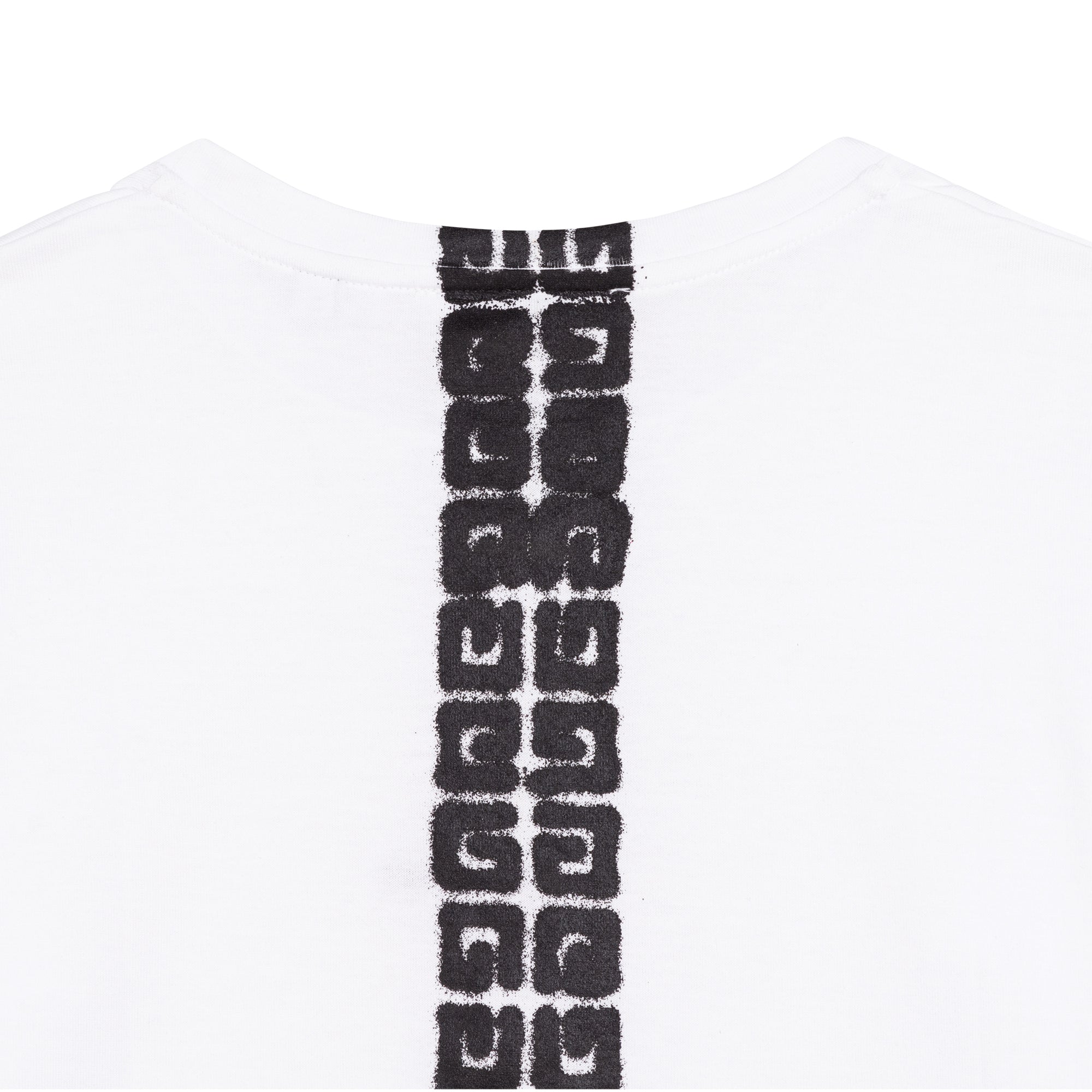 Girls White Logo Cotton T-Shirt