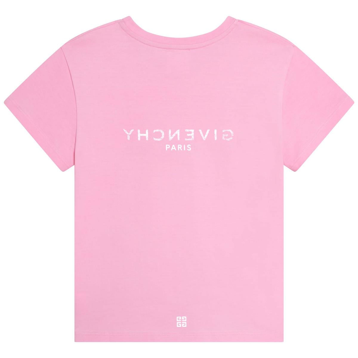 Girls Pink Logo T-Shirt