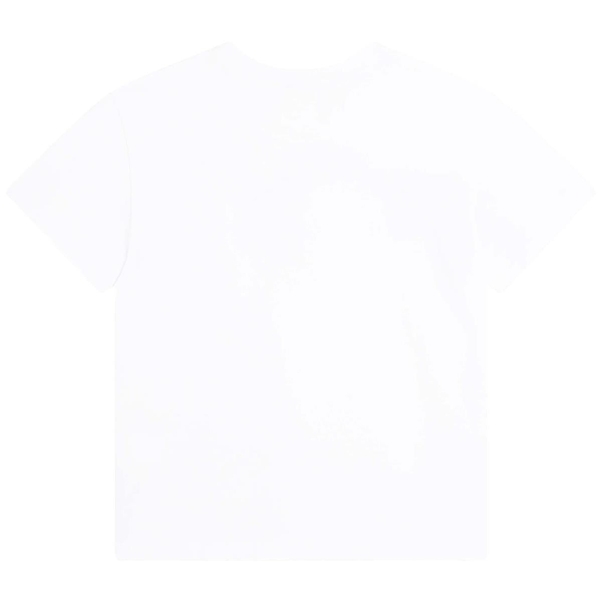 Girls White Logo T-Shirt