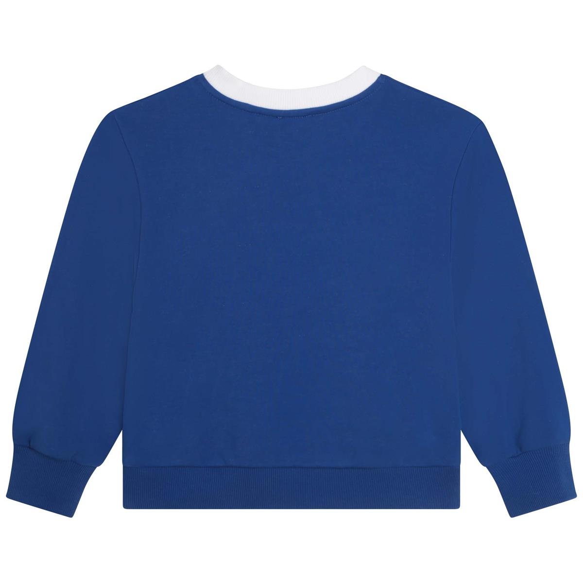 Boys Blue Logo Sweatshirt