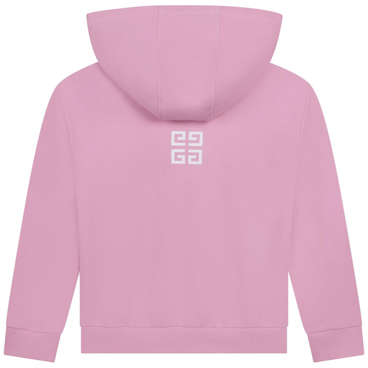 Boys & Girls Pink Hooded Sweatshirt