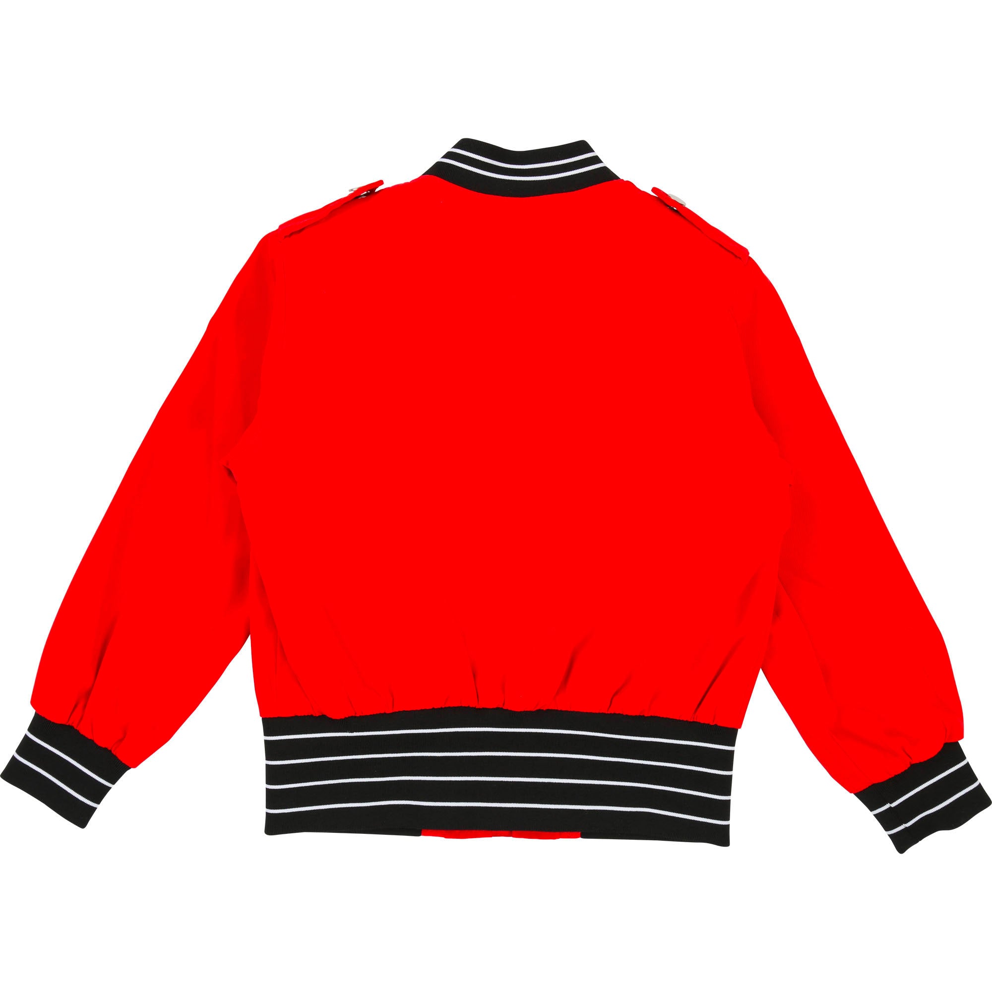 Girls Red & Black Coat