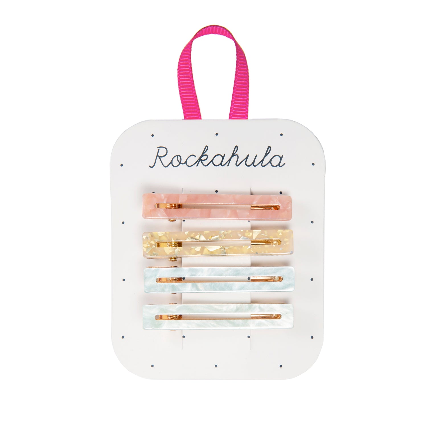 Pastel Retro Acrylic Clips