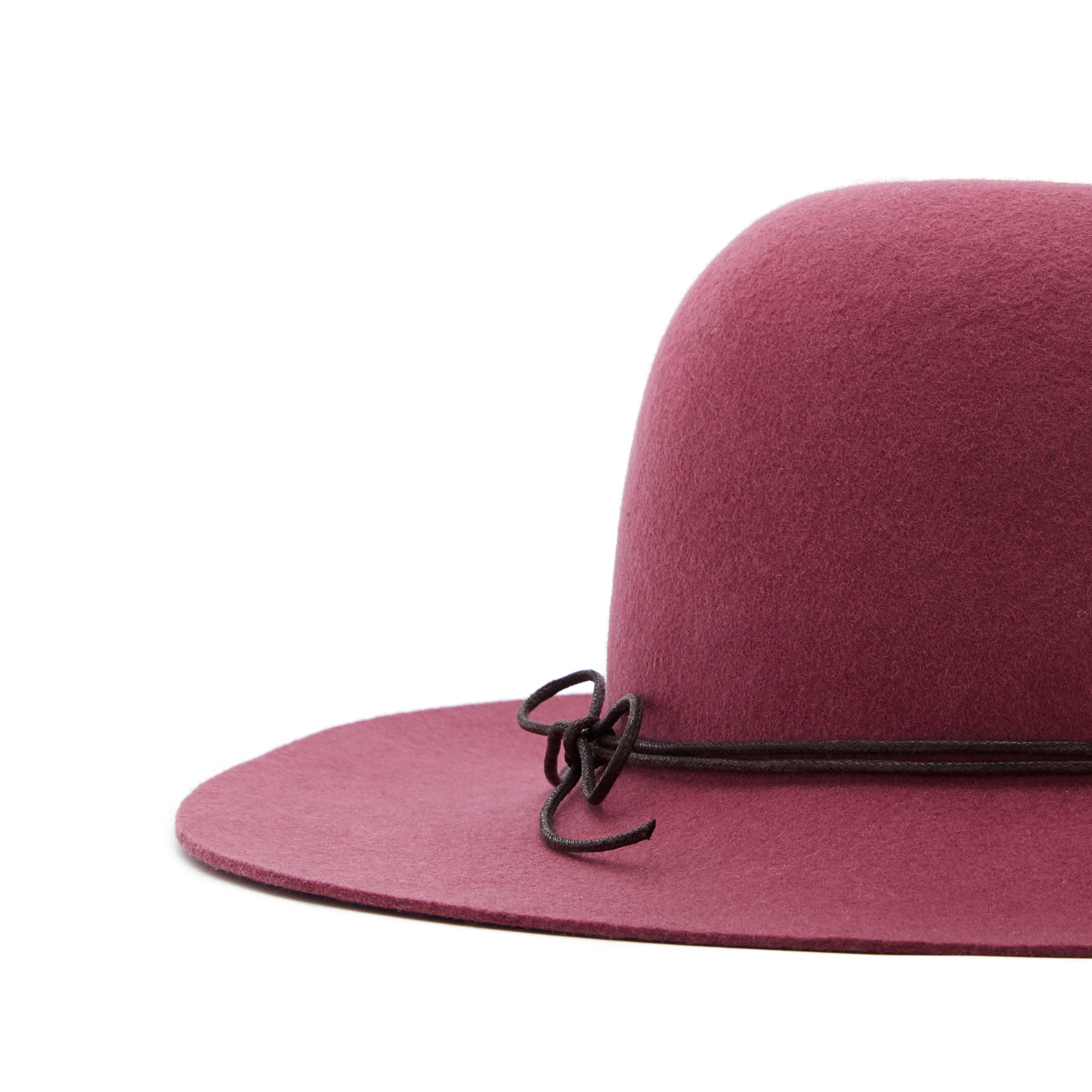 Girls Pink Wool Hat