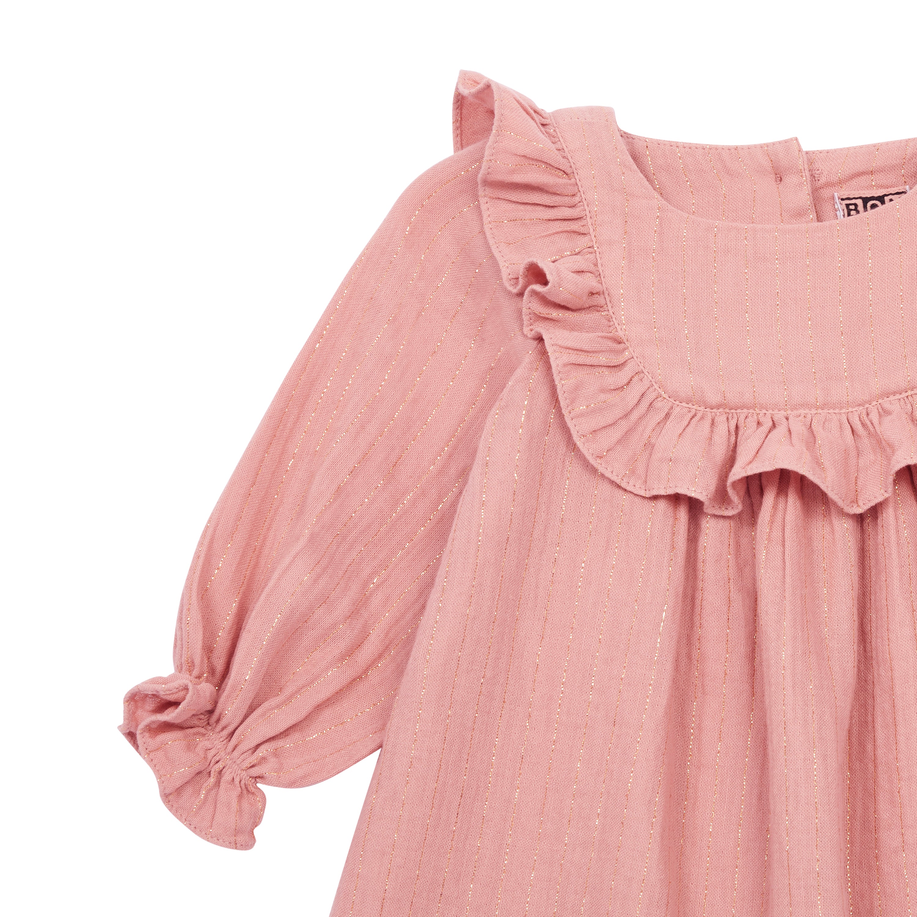Girls Pink Cotton Dress