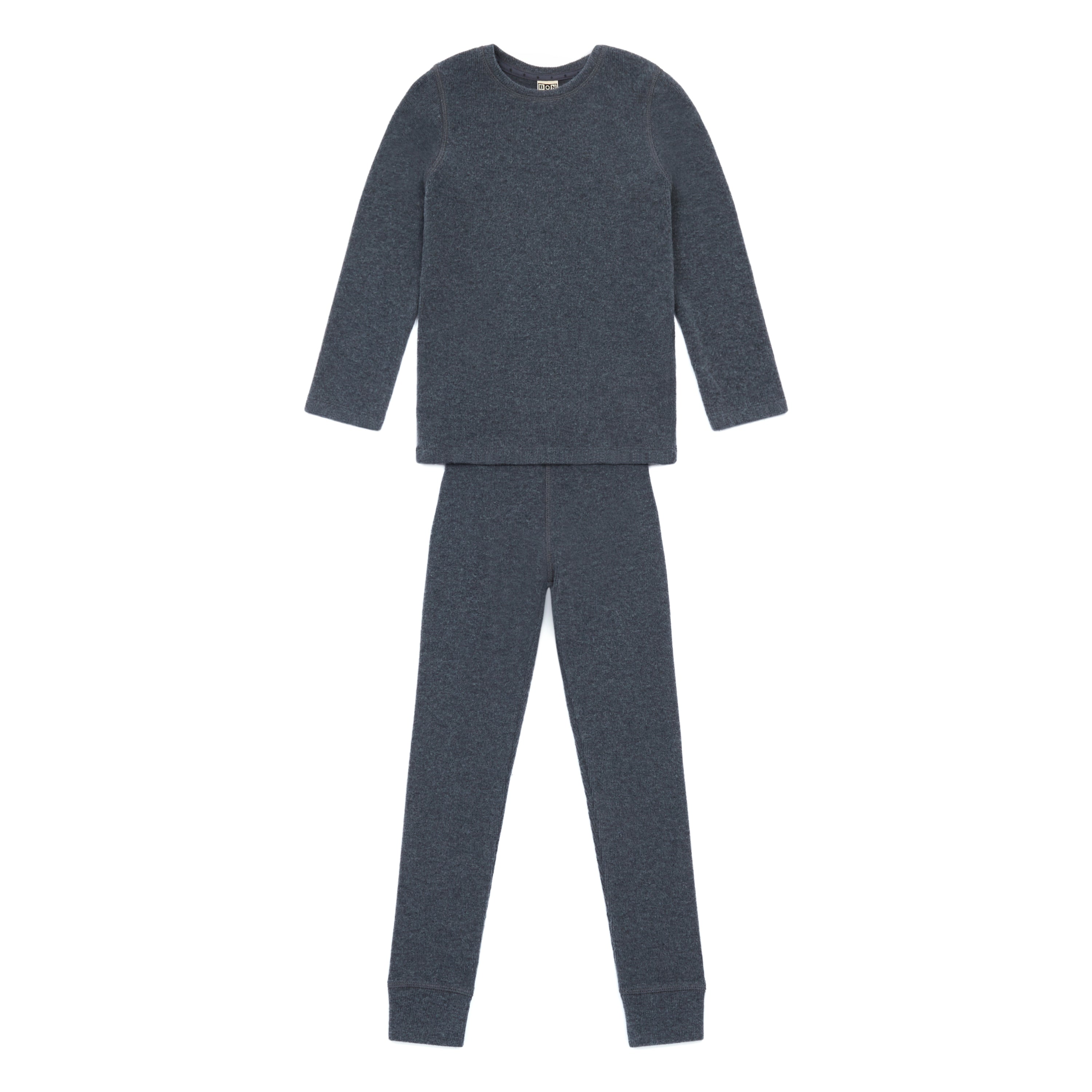 Boys Grey Cotton Nightwear Set