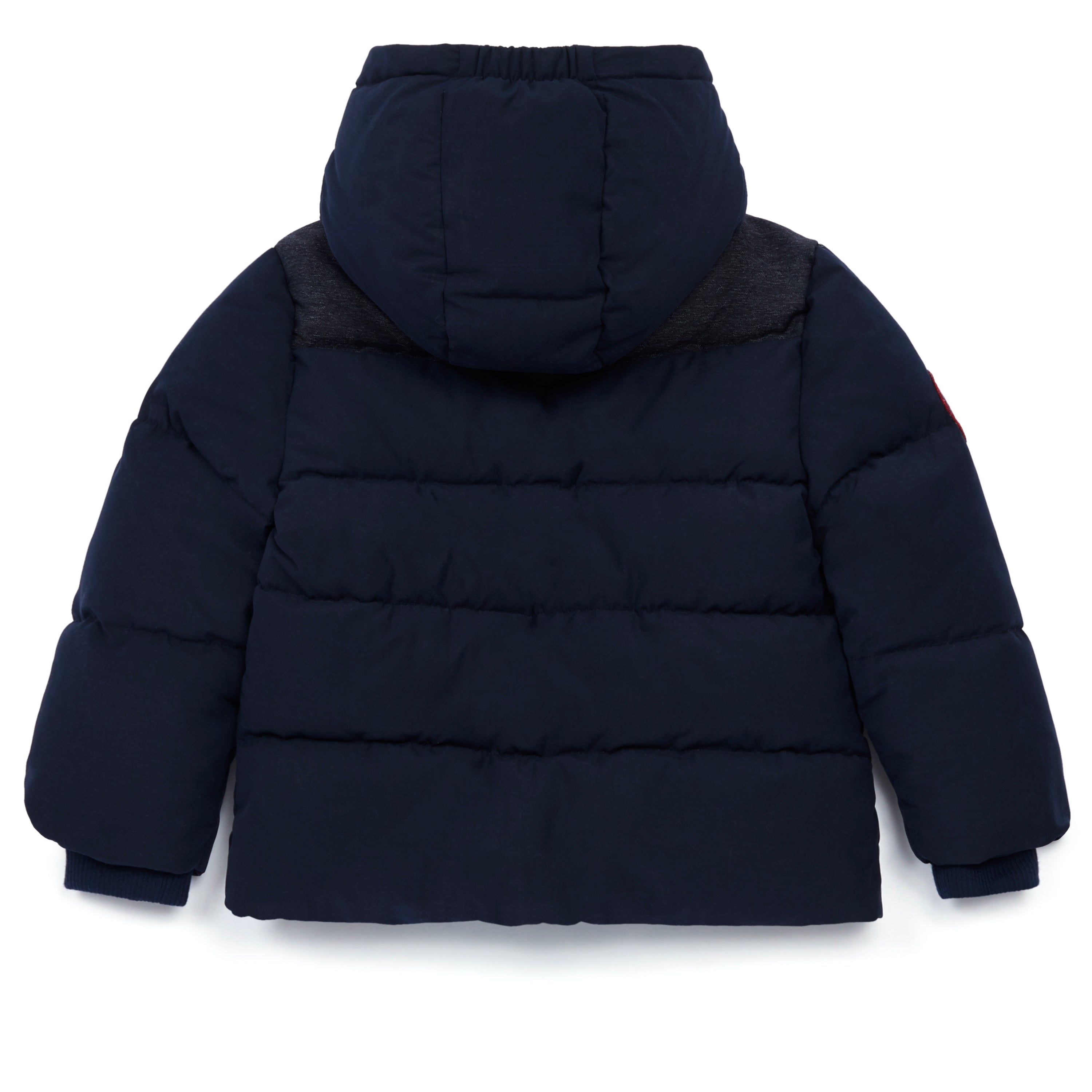 Boys Blue Hooded Coat