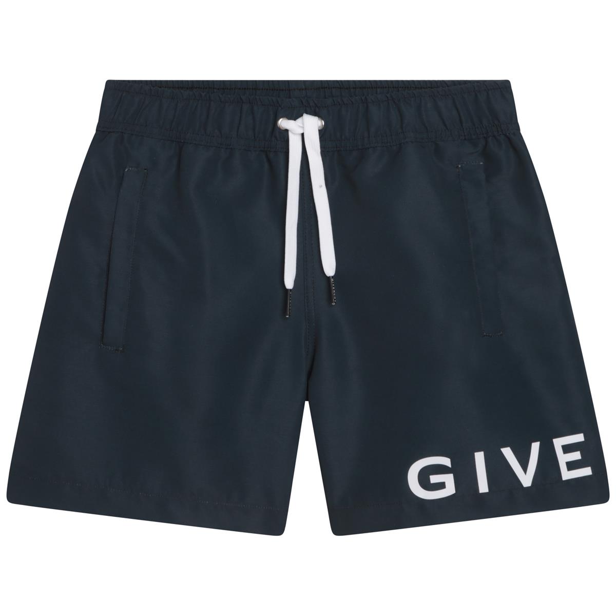 Boys Black Swim Shorts