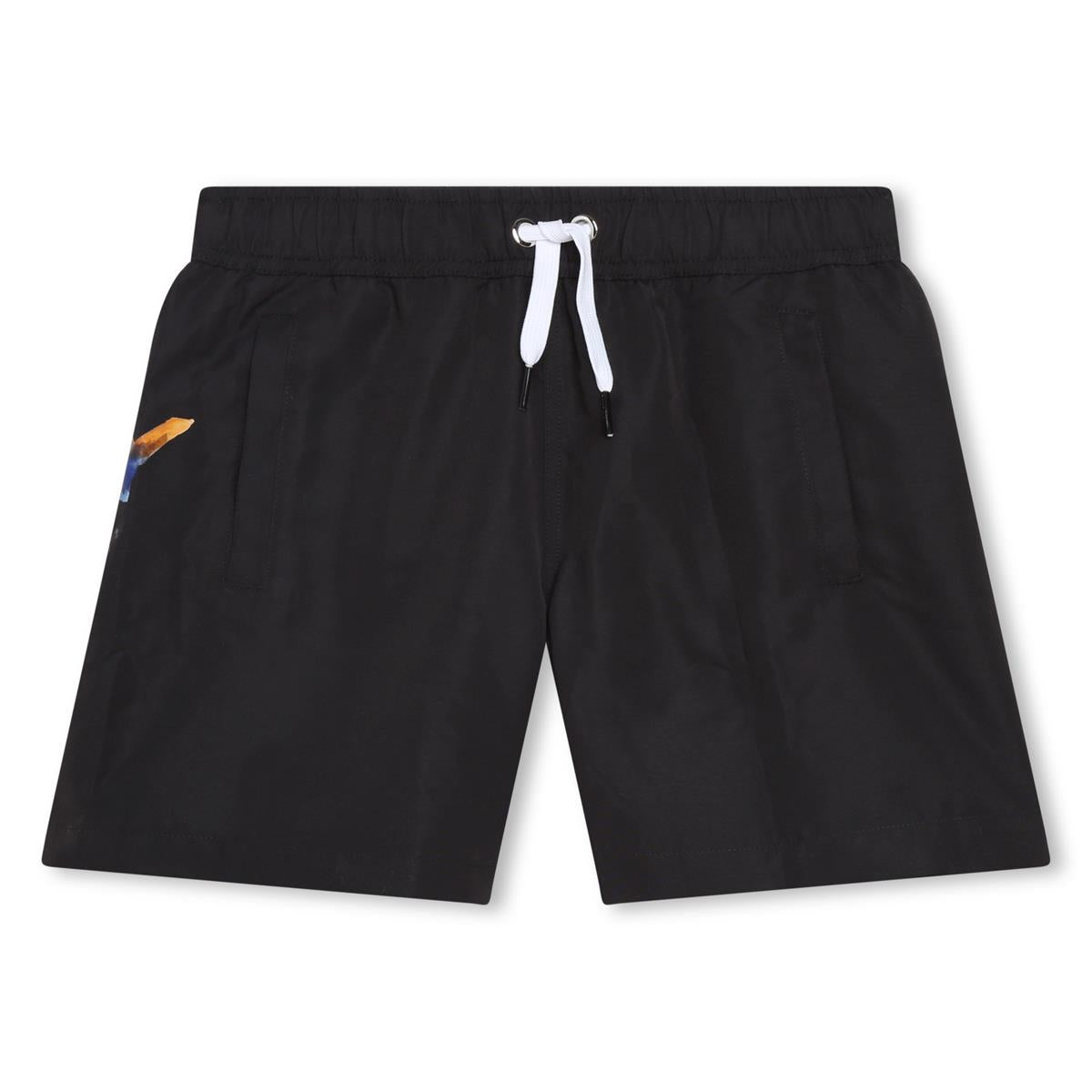 Boys Black Swim Shorts