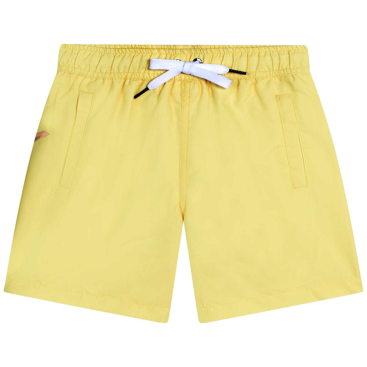 Boys Yellow Swim Shorts