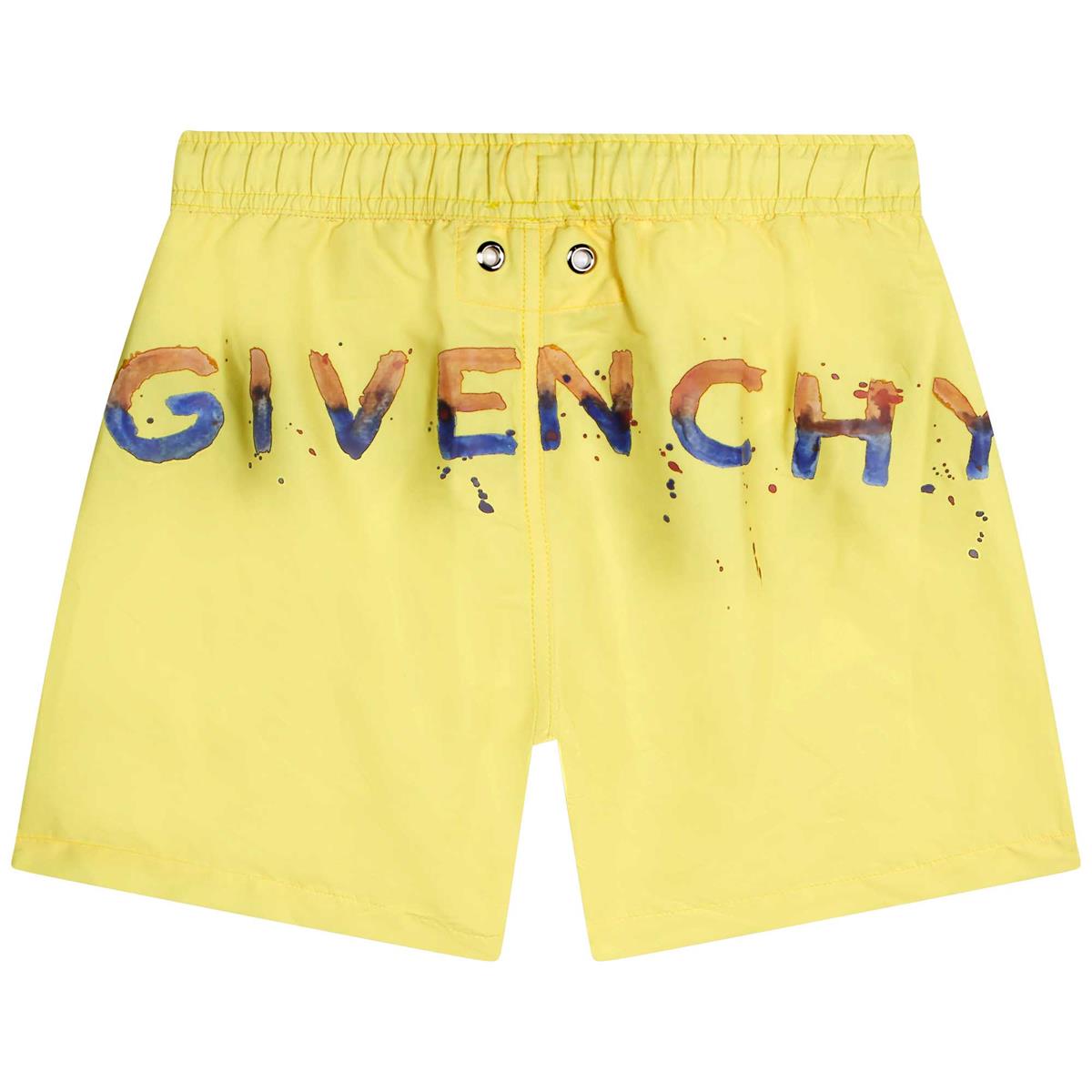 Boys Yellow Swim Shorts