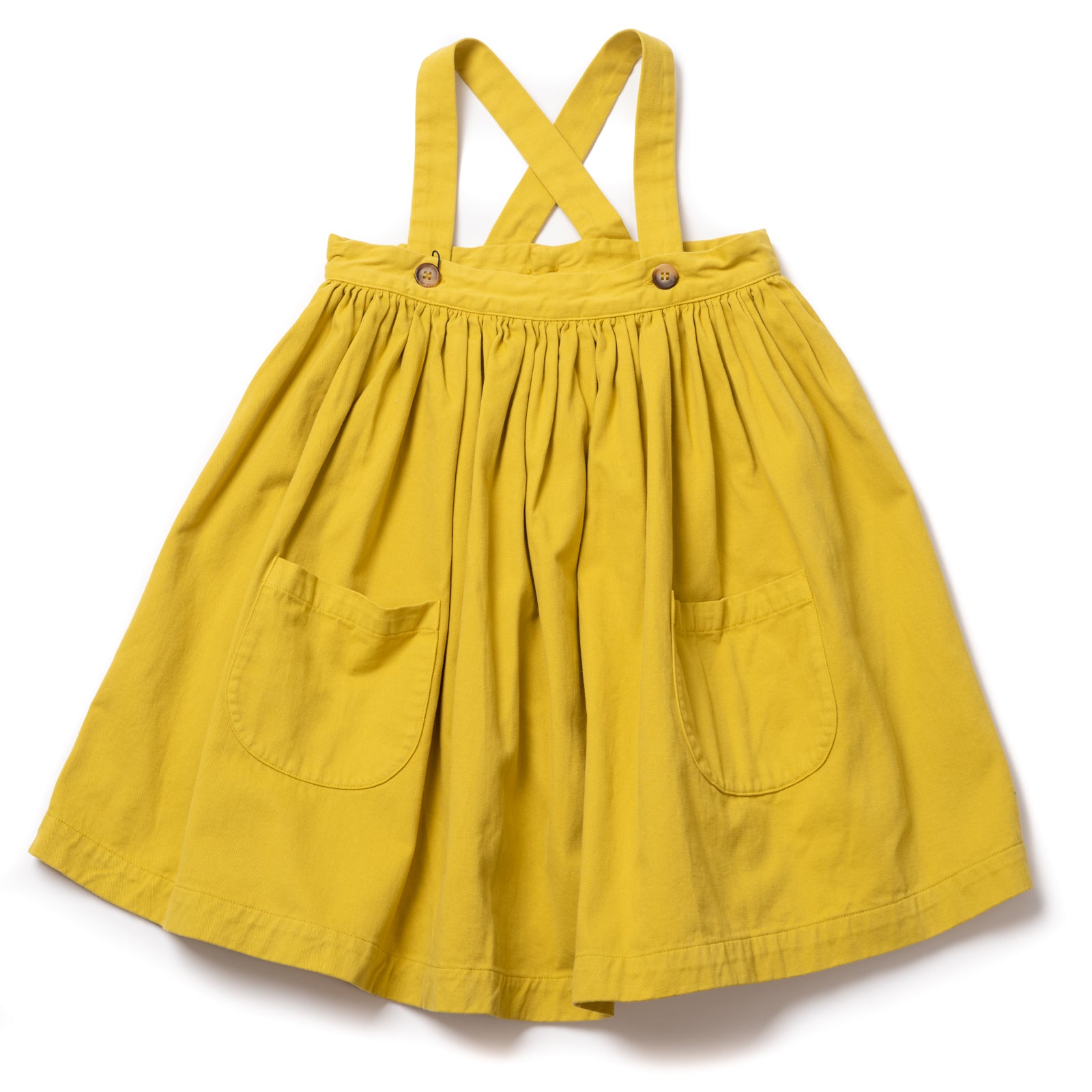 Girls Ginger Bretelle Cotton Skirt