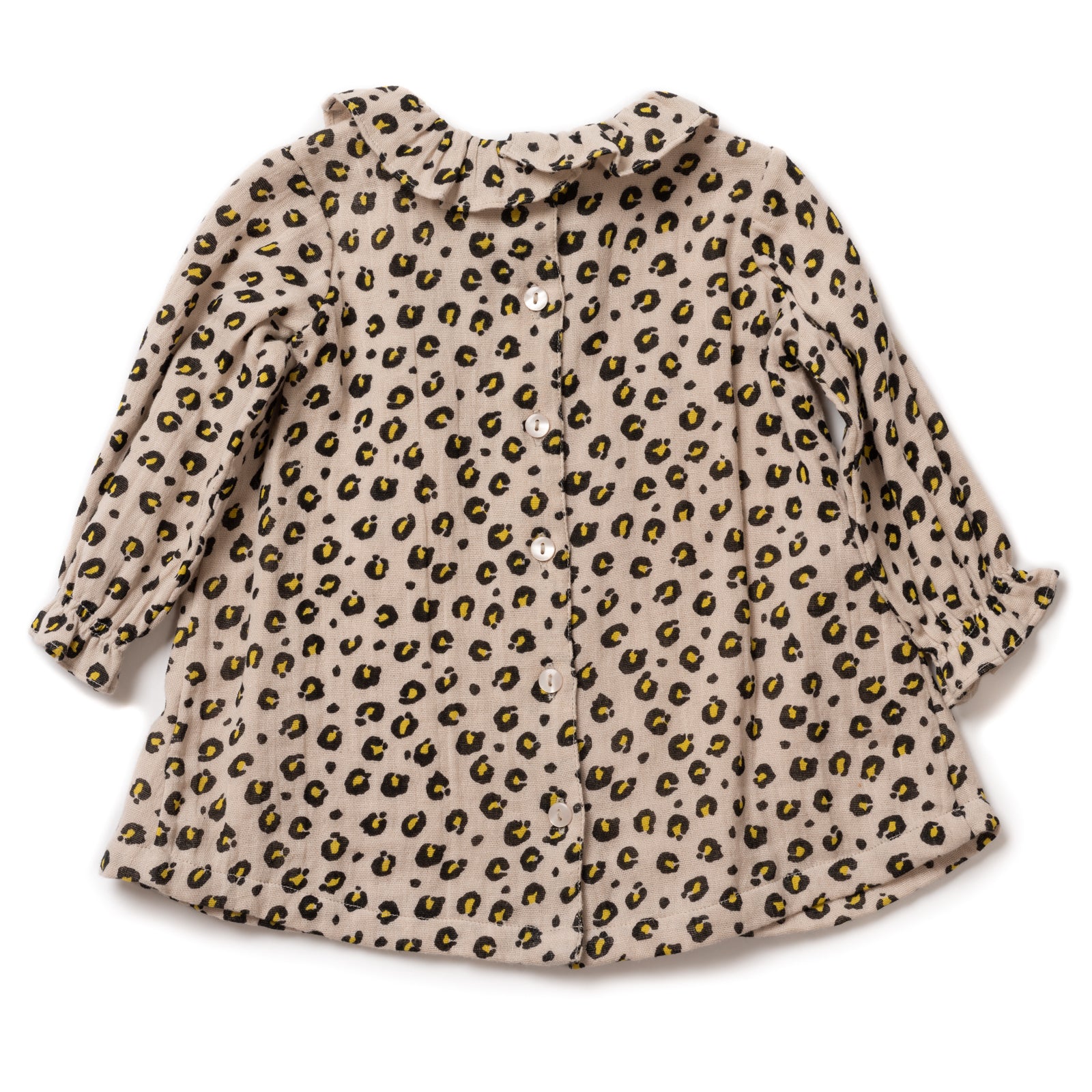 Baby Girls Imp Leopard Cotton Dress