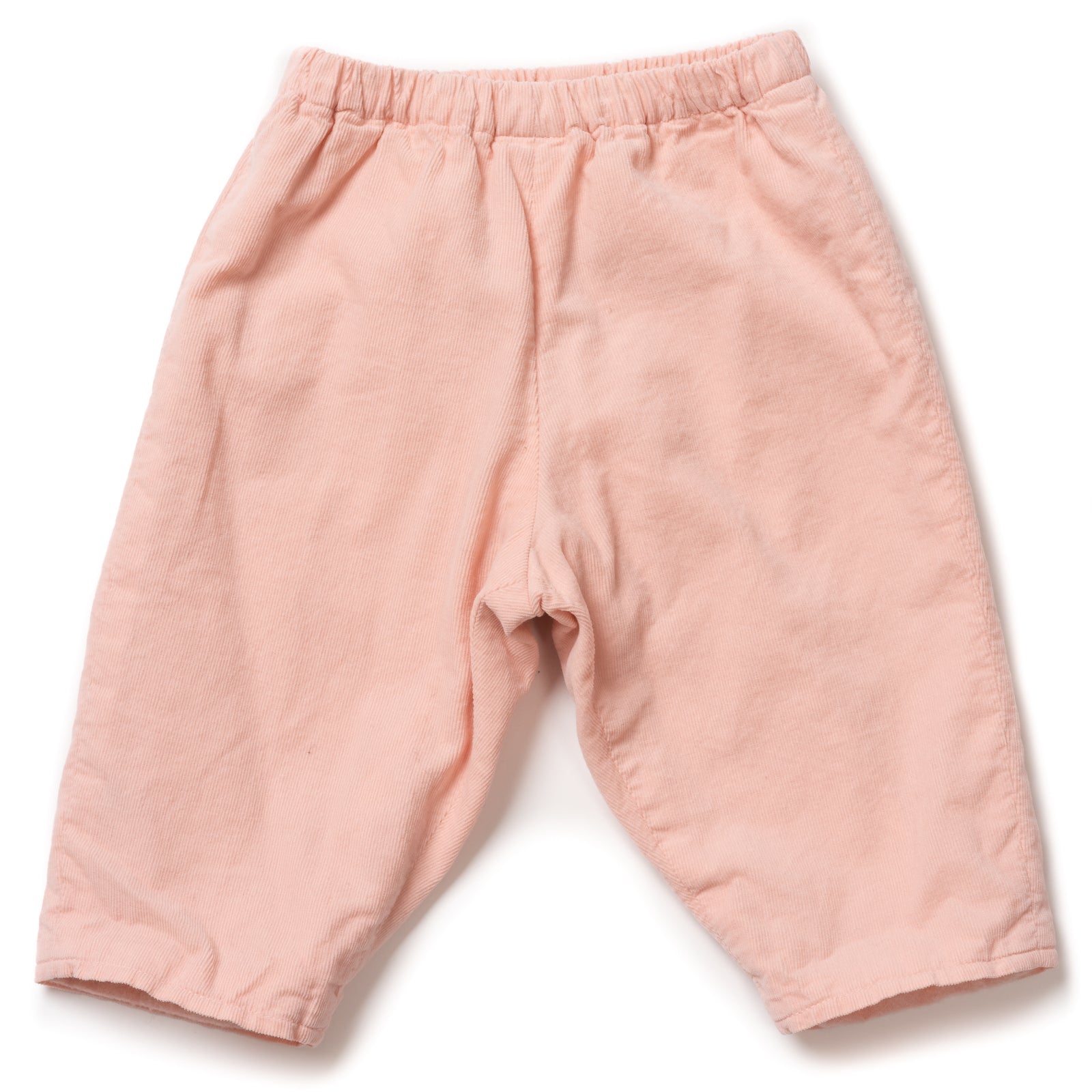 Baby Boys & Girls Pink Velvet Double Cotton Pants