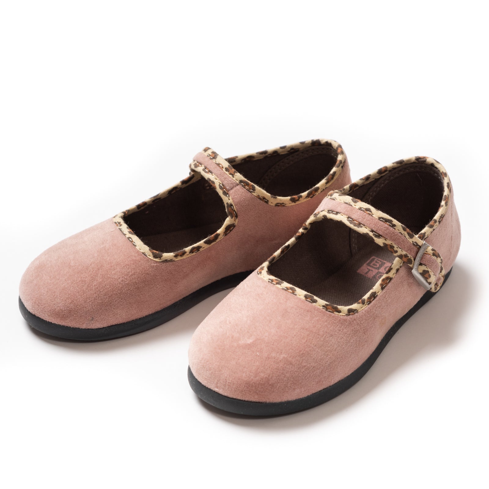 Baby Girls Beige Rose Cotton Shoes