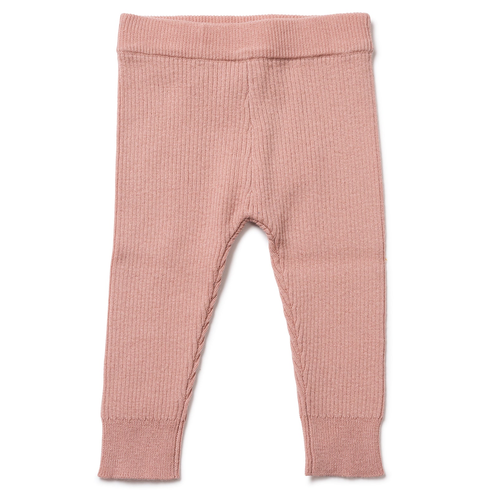 Baby Boys & Girls Pink Velvet Leggings