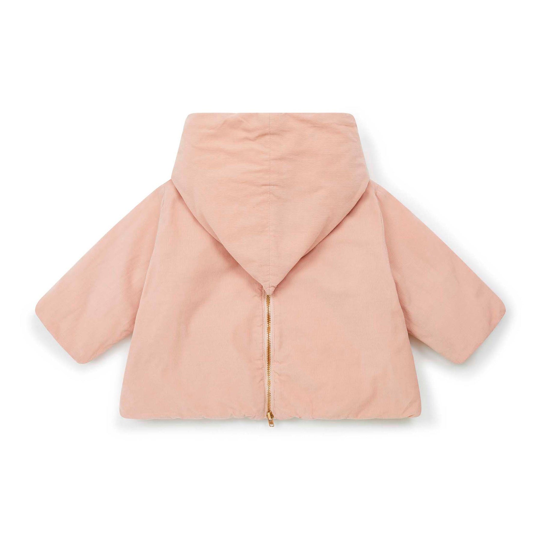 Baby Girls Pink Hooded Top