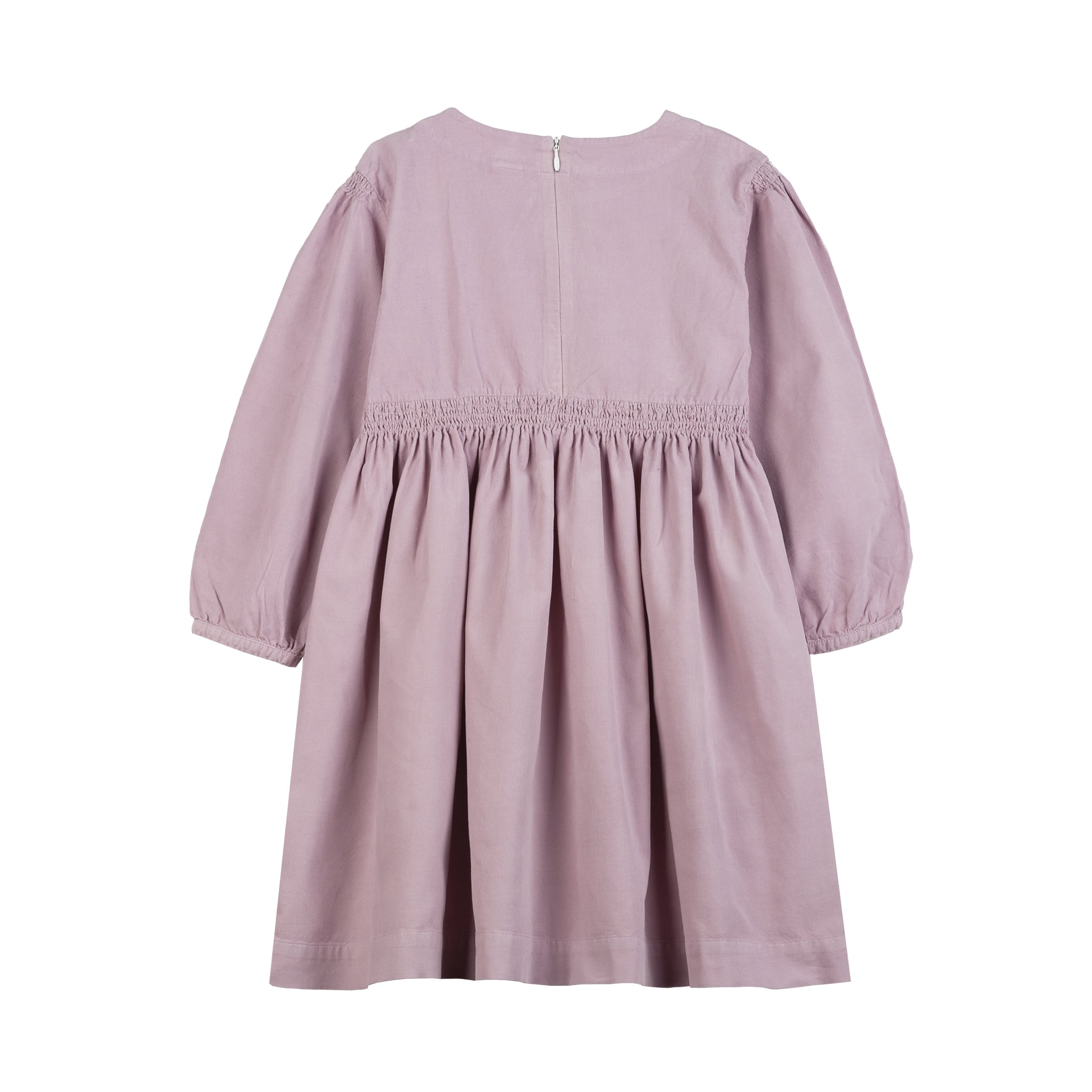 Girls Mauve Cotton Dress