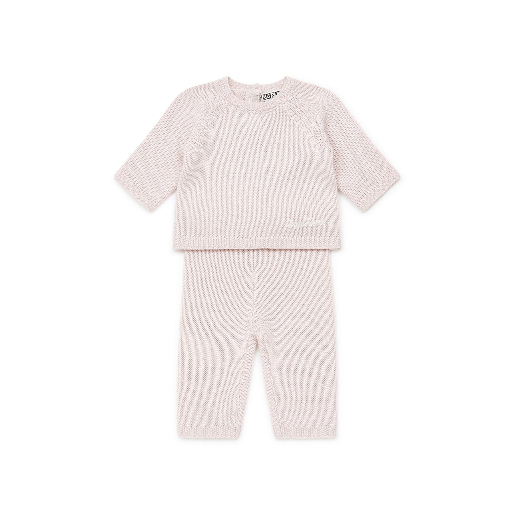 Baby Girls Pink Cotton Set