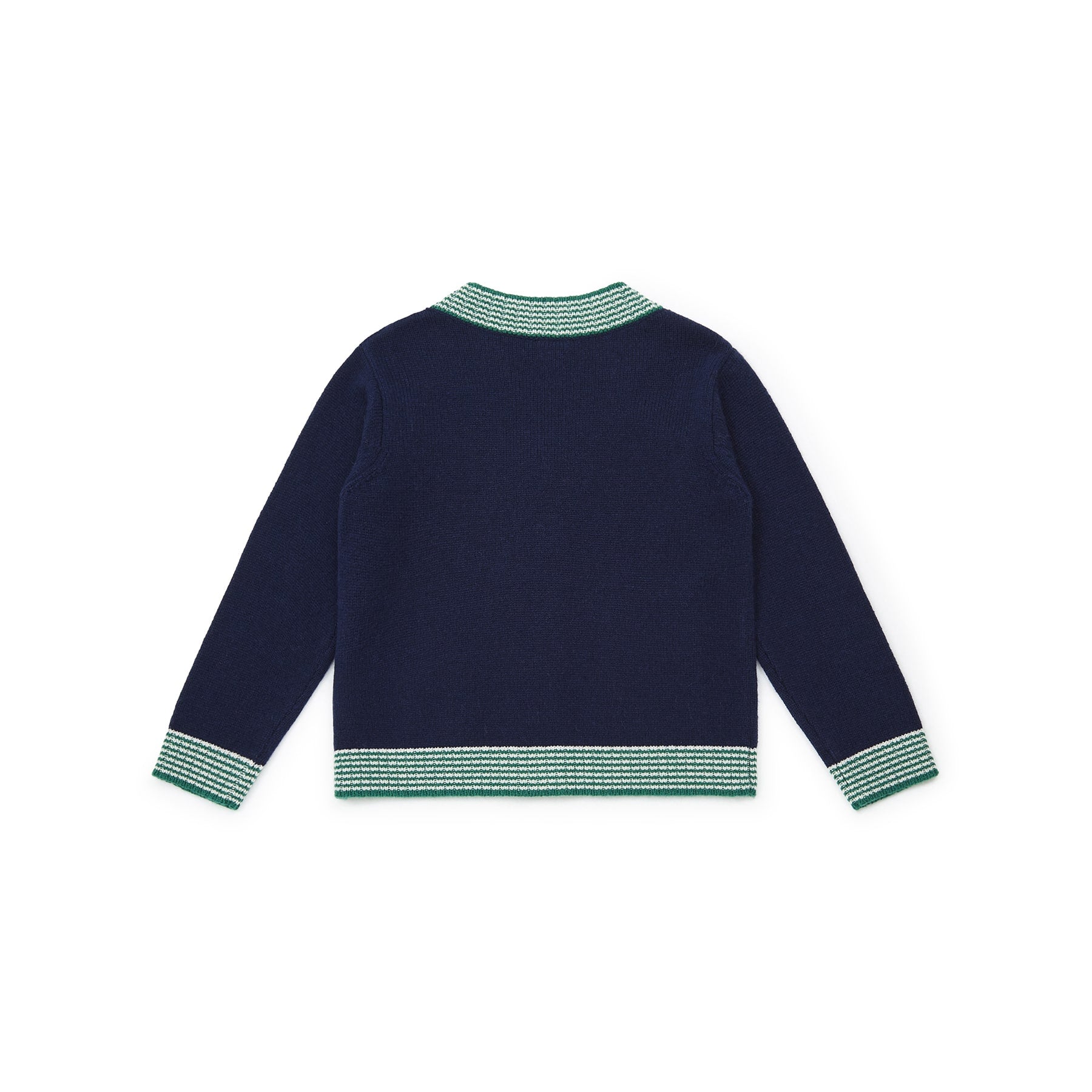 Boys Blue Knit Cardigan