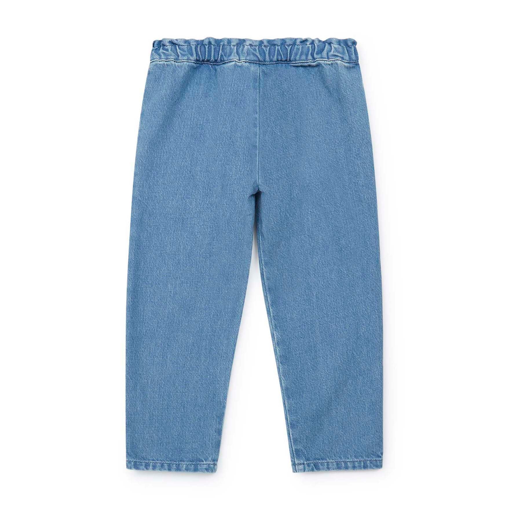 Girls Blue Denim Trousers