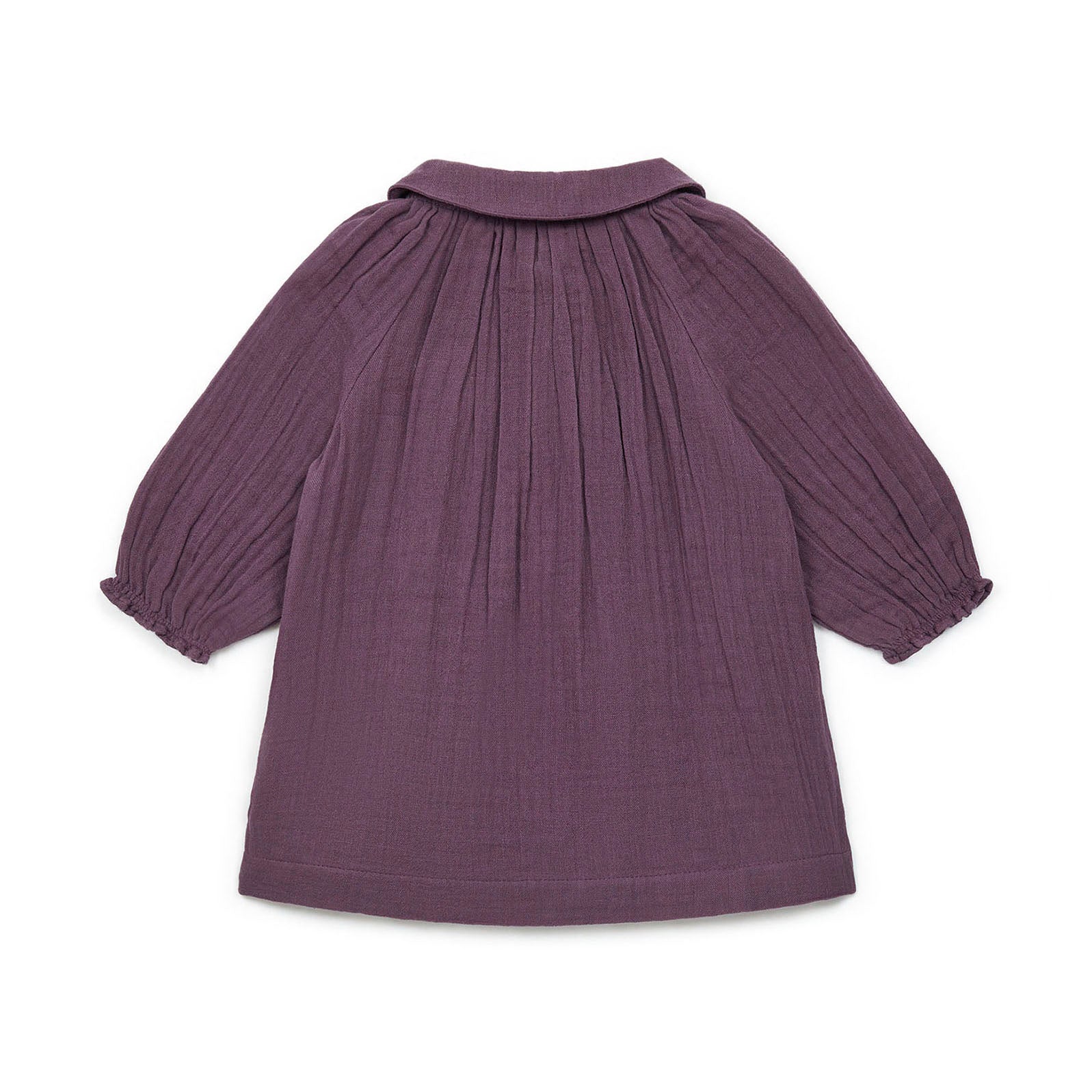 Baby Girls Purple Cotton Dress