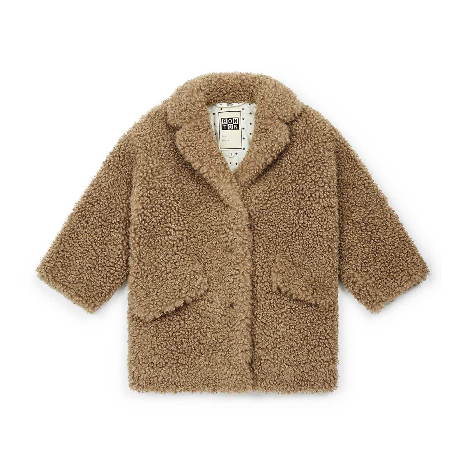 Boys & Girls Brown Coat