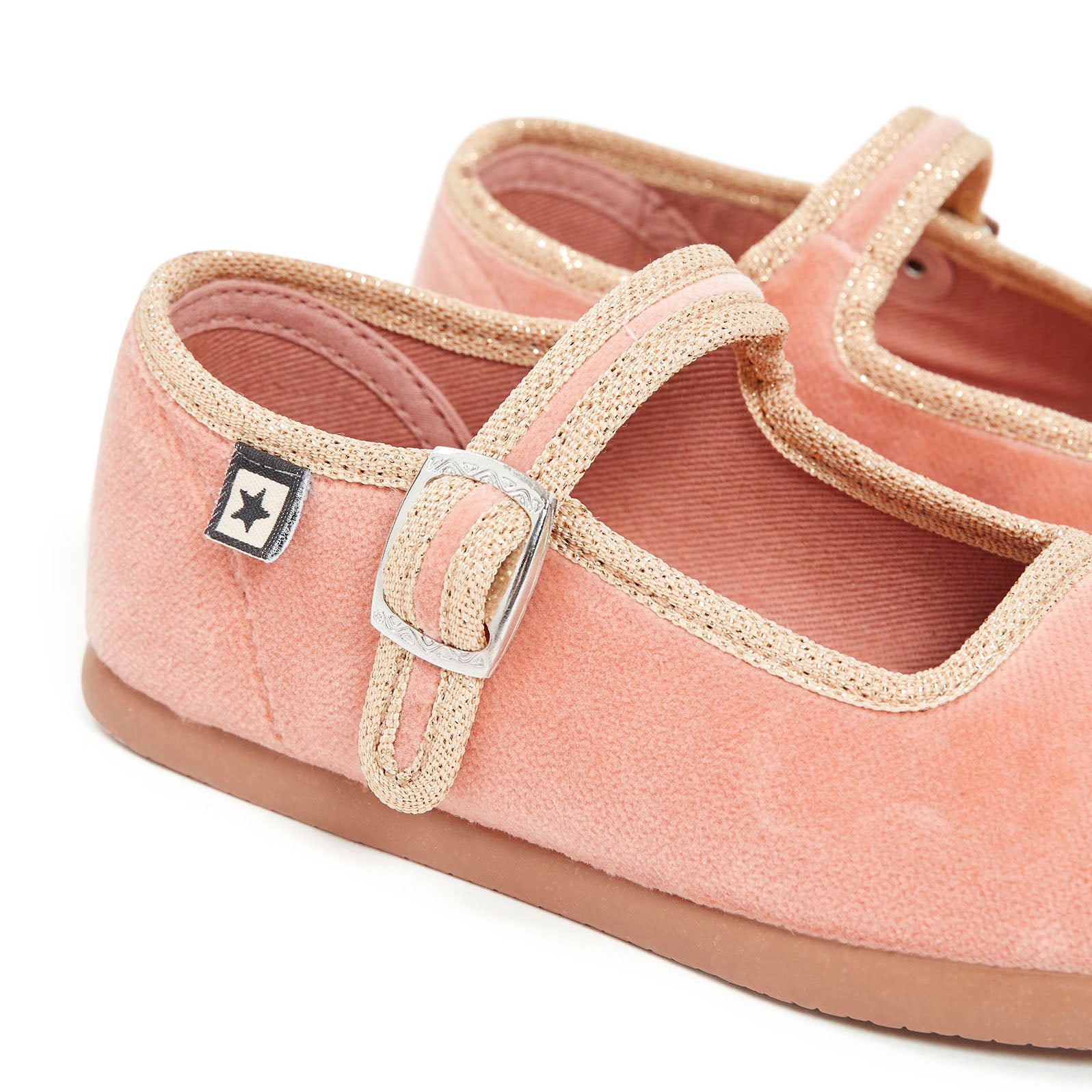 Girls Pink Flat Shoes