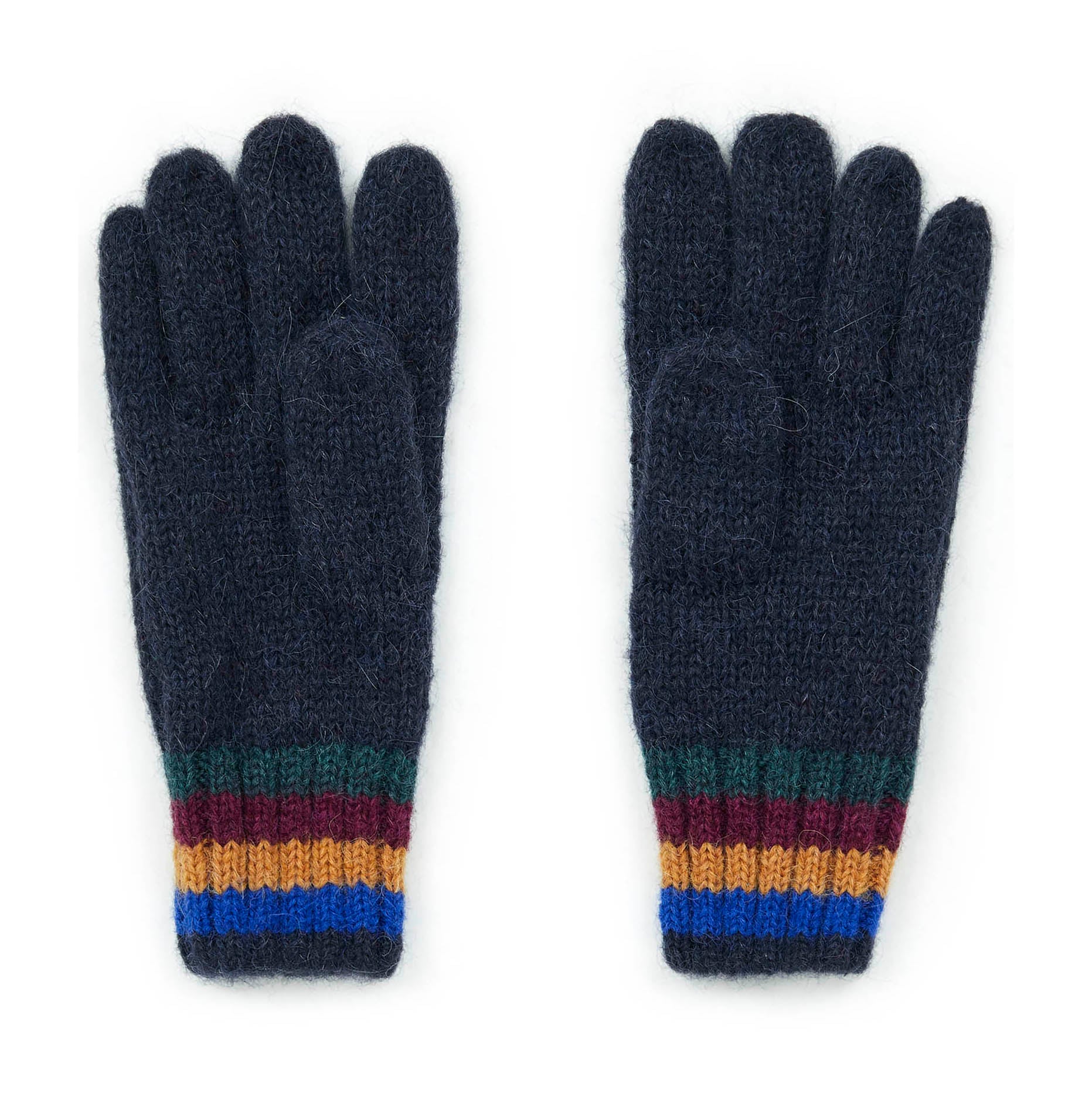 Boys Navy Gloves