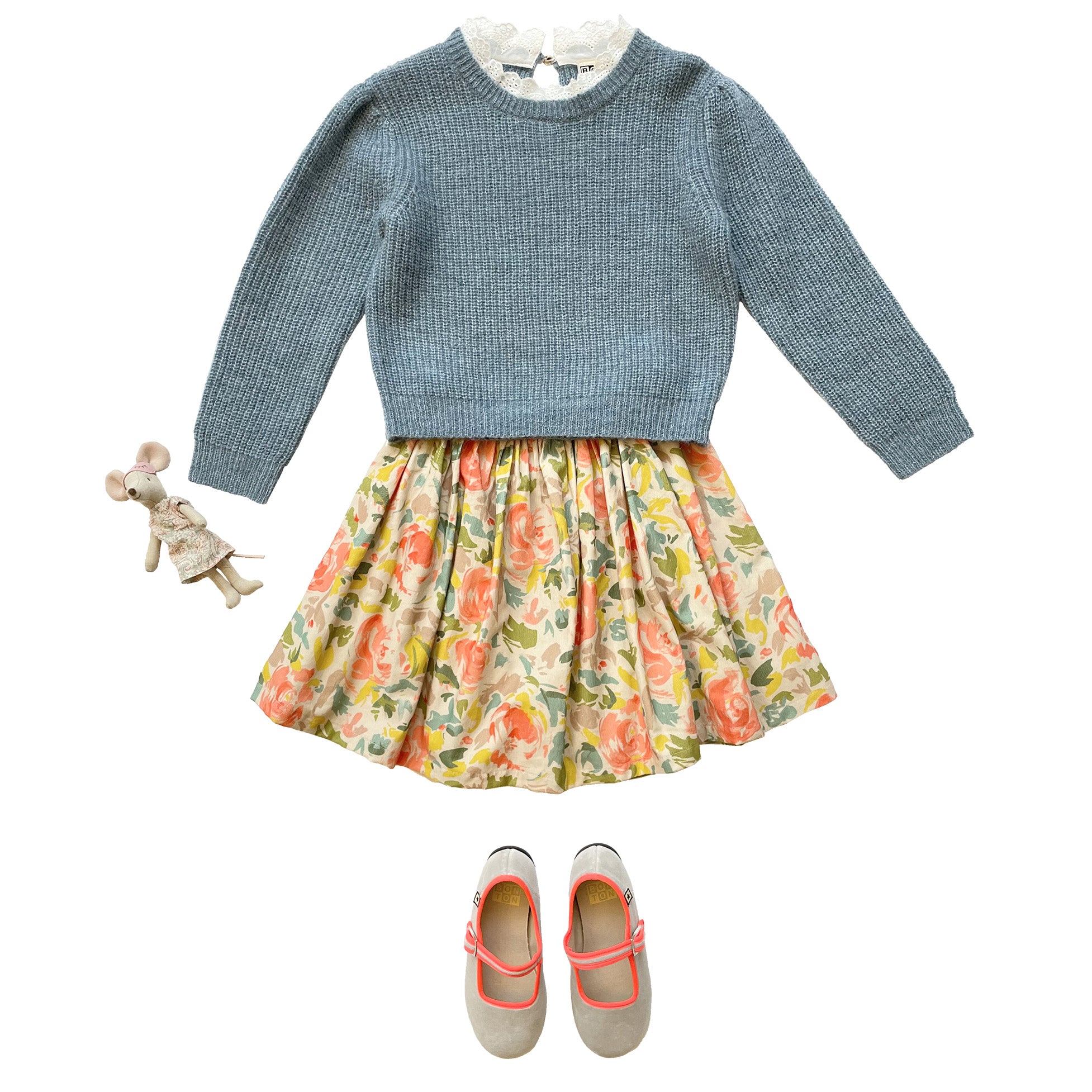 Girls Blue Sweater