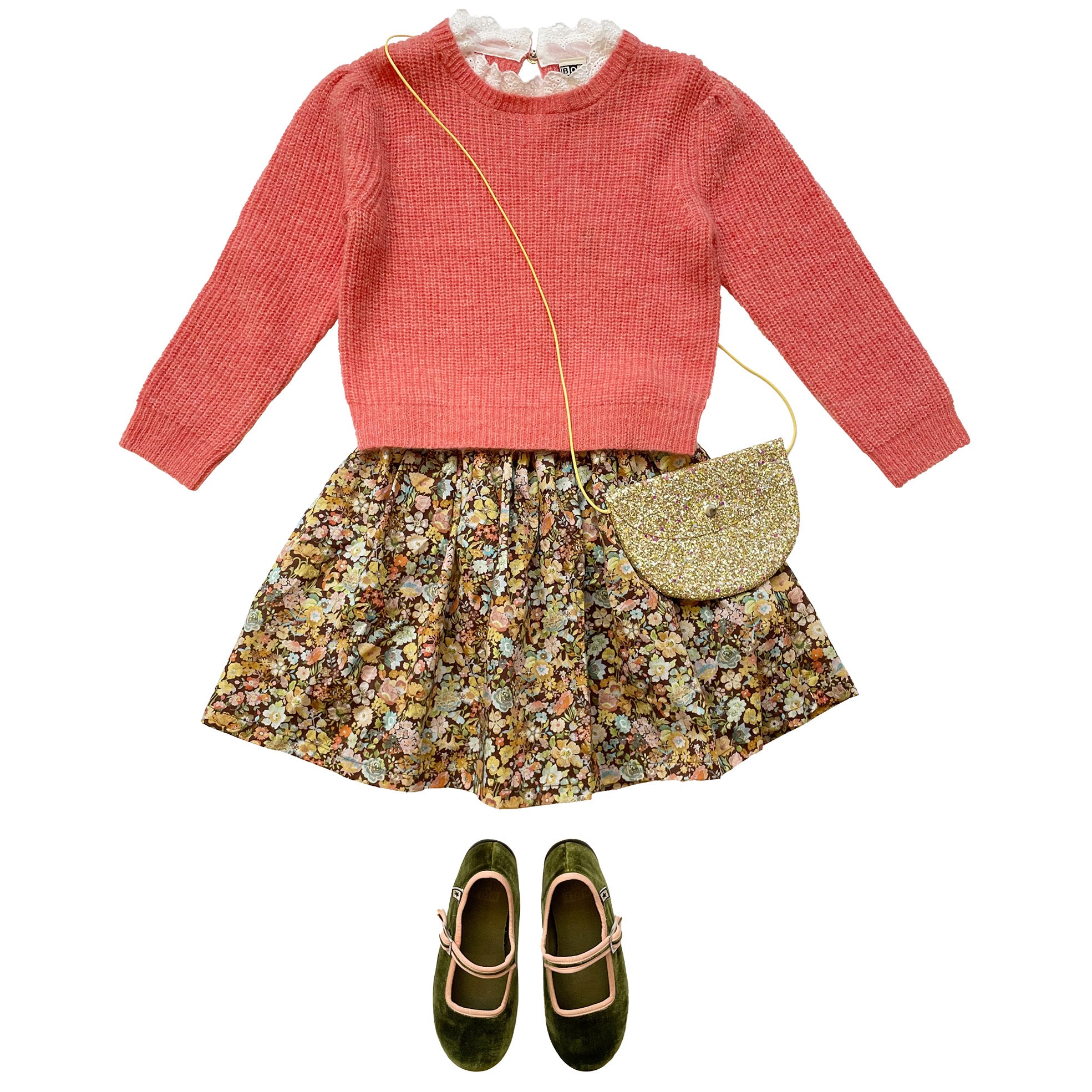Girls Pink Sweater