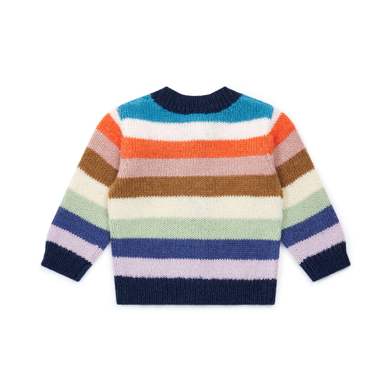 Baby Boys & Girls Multicolor Stripes Cardigan