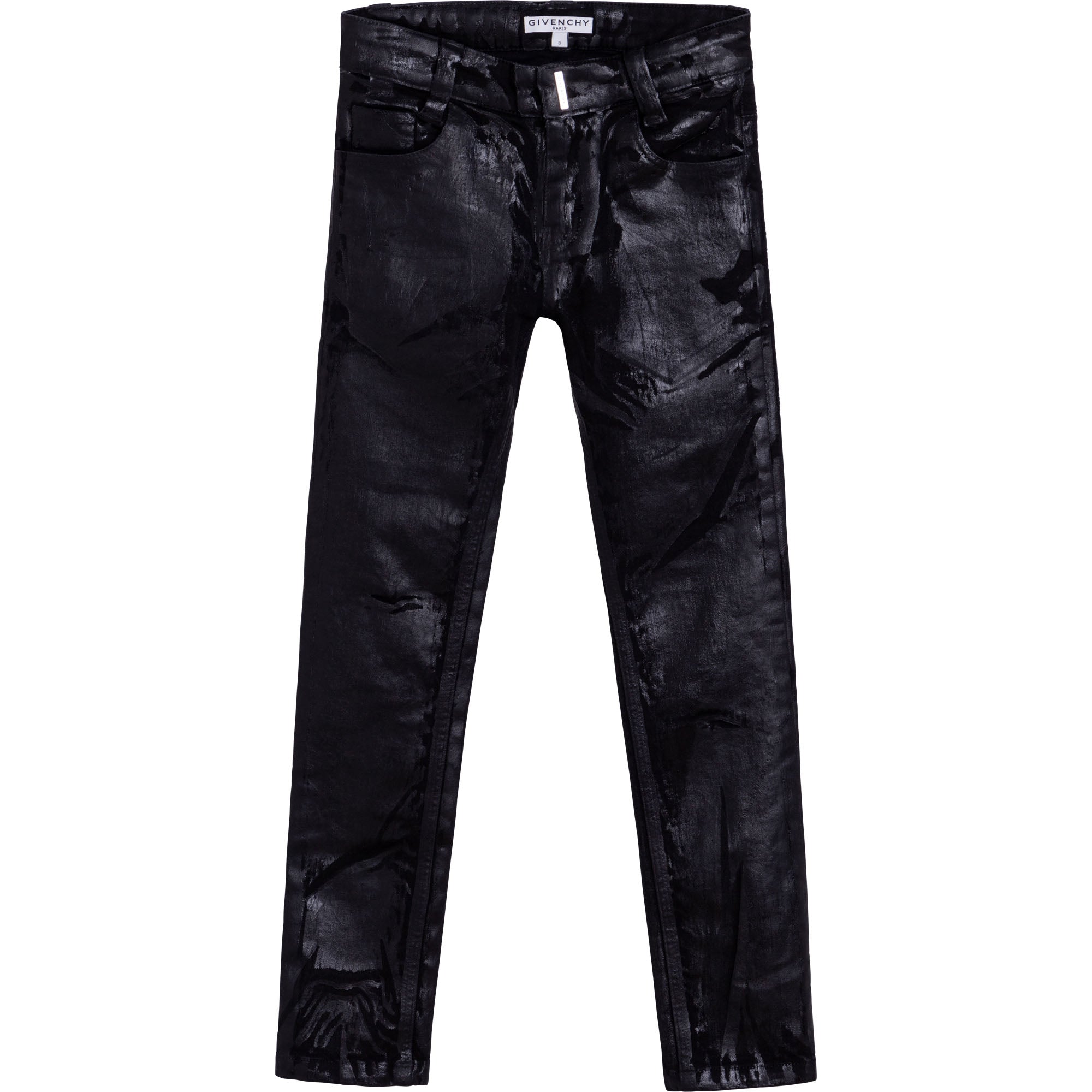 Boys Black Denim Trousers