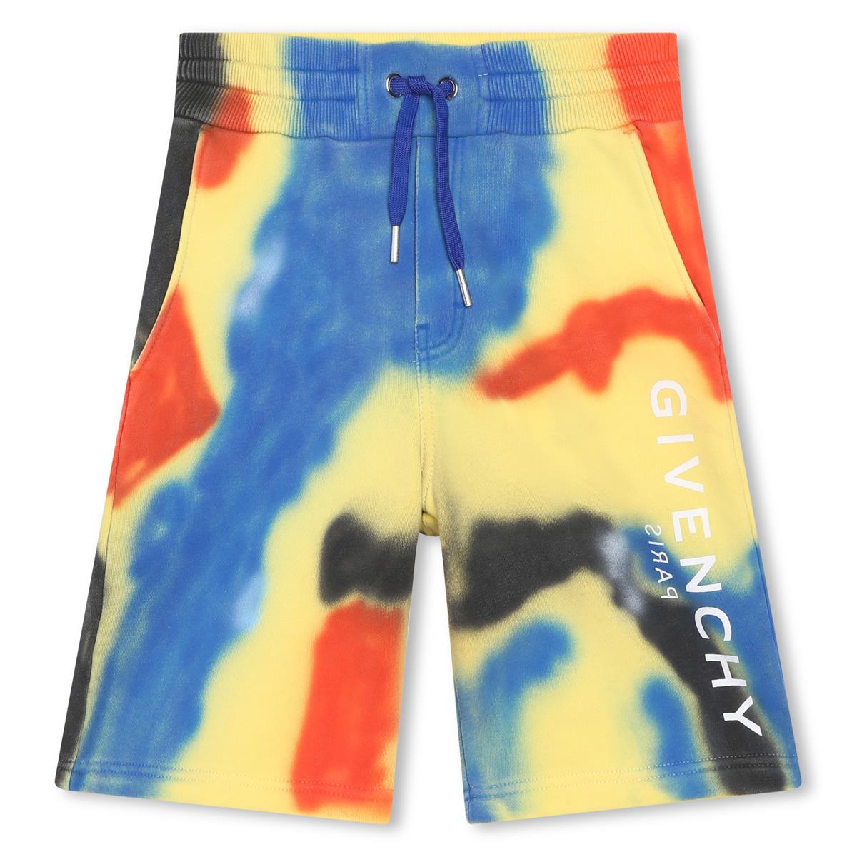 Boys Multicolor Logo Shorts