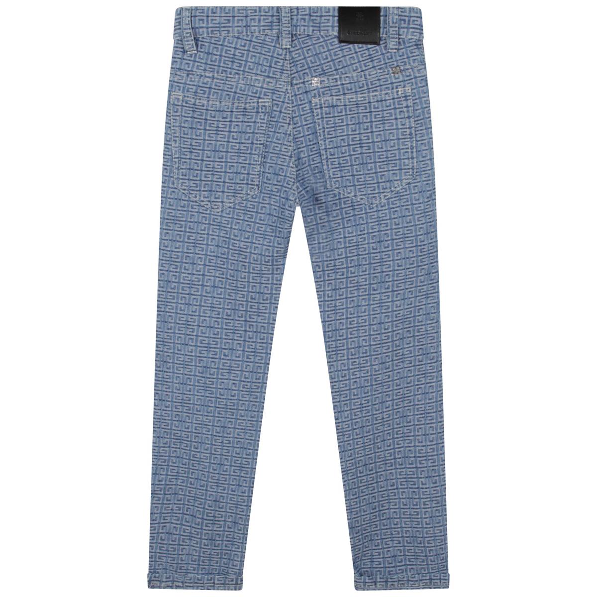 Boys & Girls Blue Denim Trousers