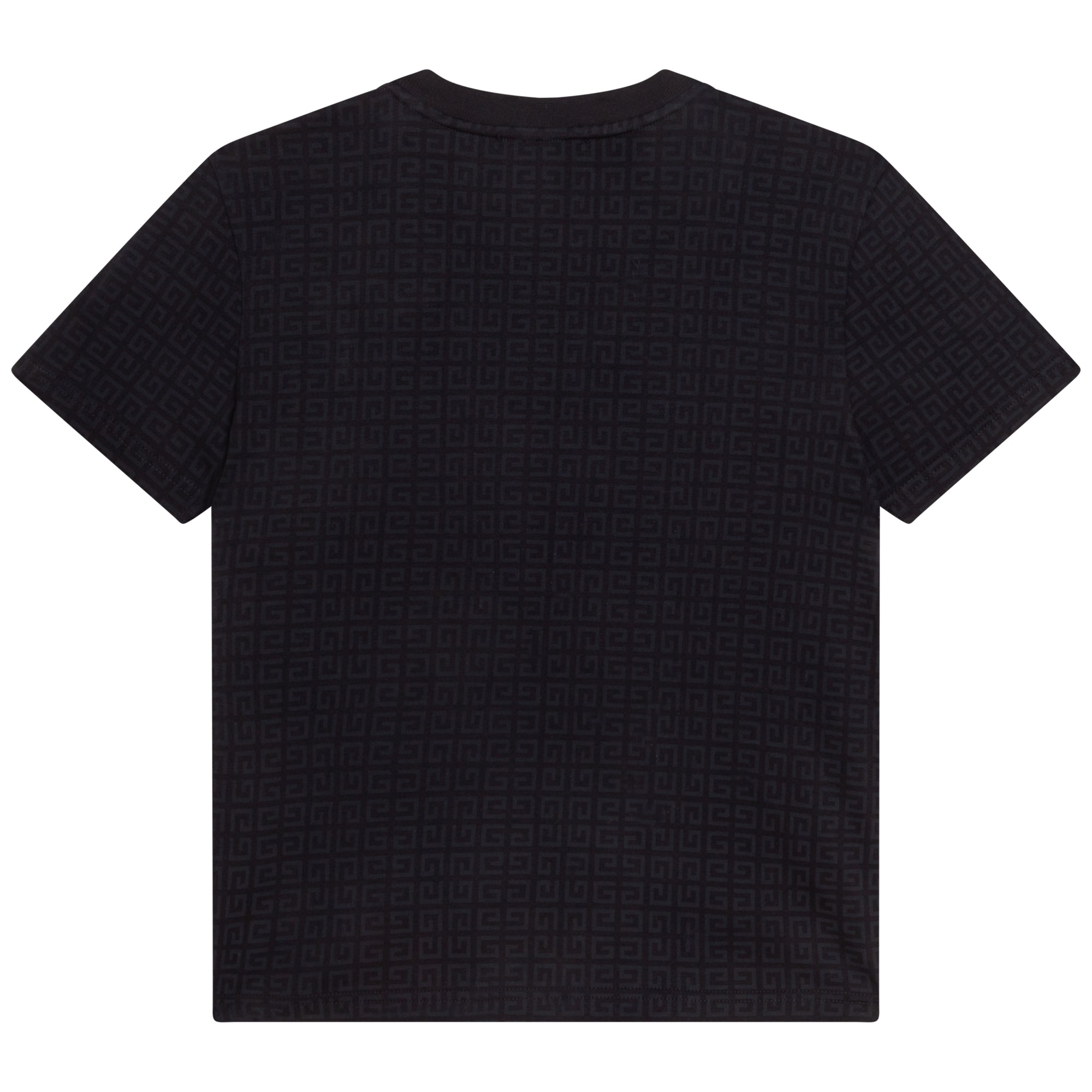 Boys & Girls Black Cotton T-Shirts