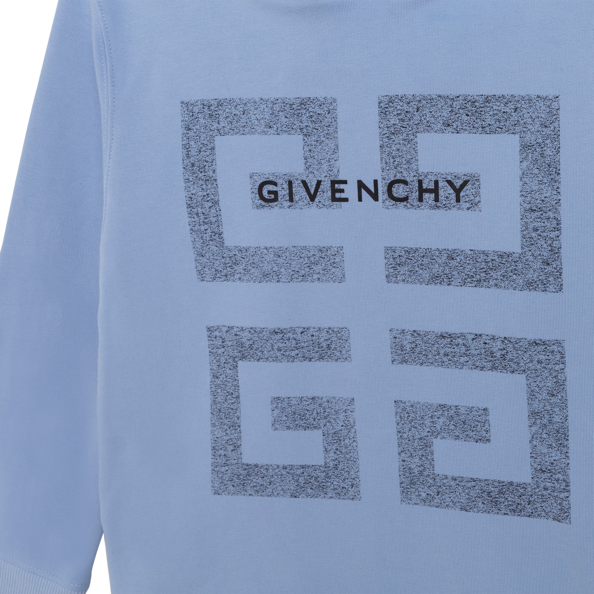 Boys Blue Hooded Sweatshirt