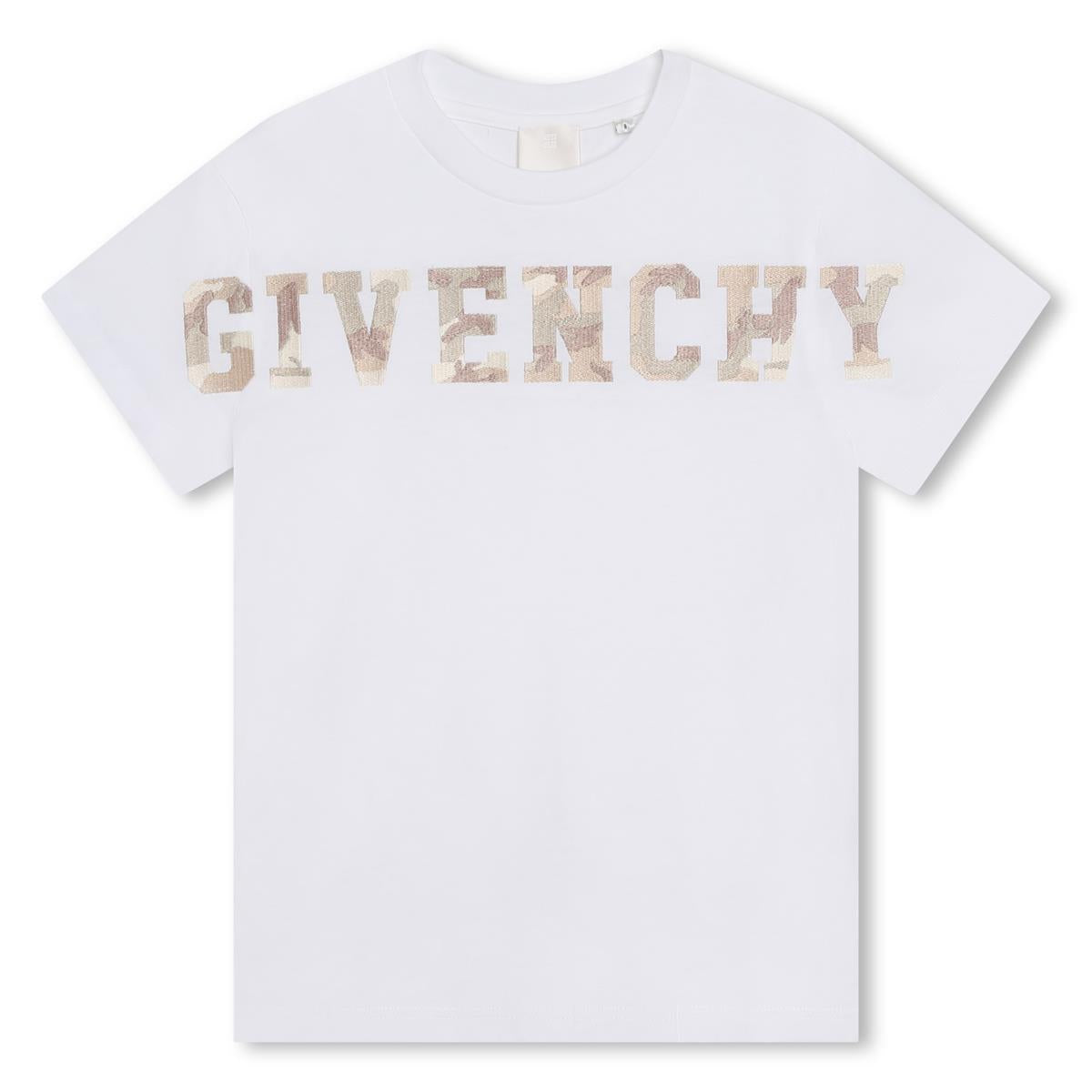 Boys White Logo T-Shirt