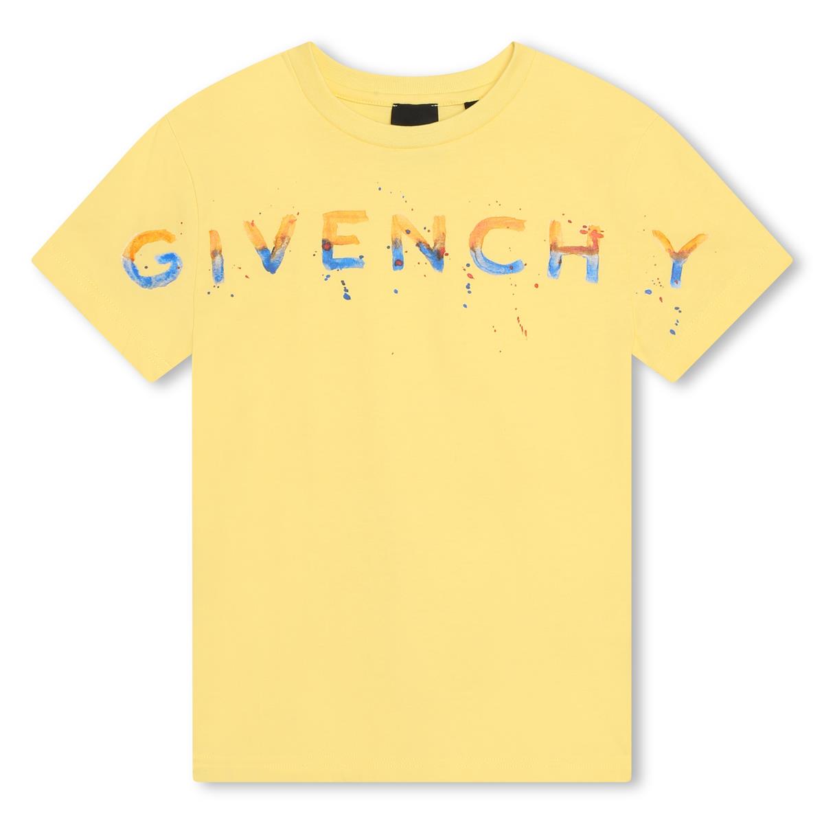 Girls Yellow Logo T-Shirt