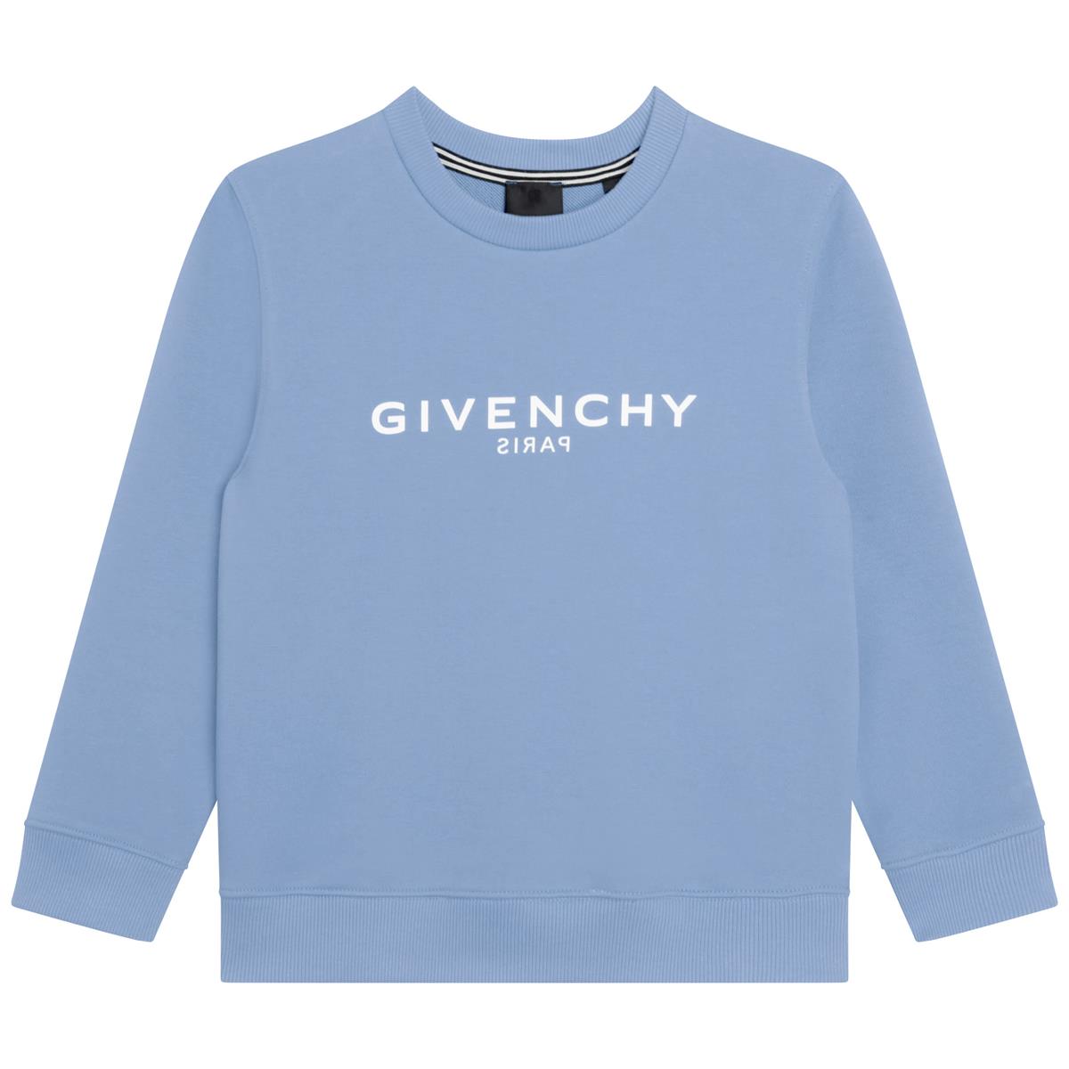 Boys Blue Logo Sweatshirt